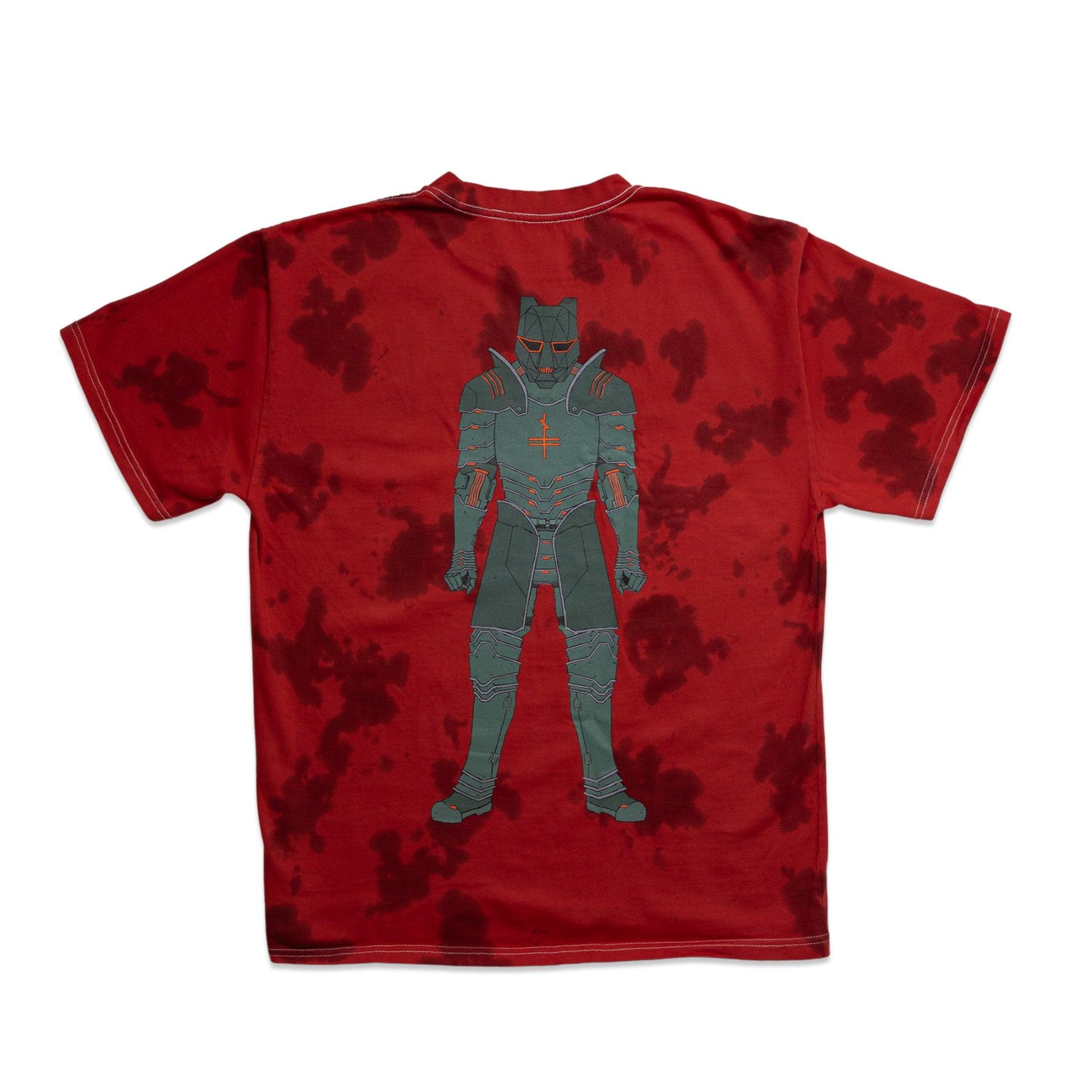 BTSM - Fighter Embroidered Dye Tee