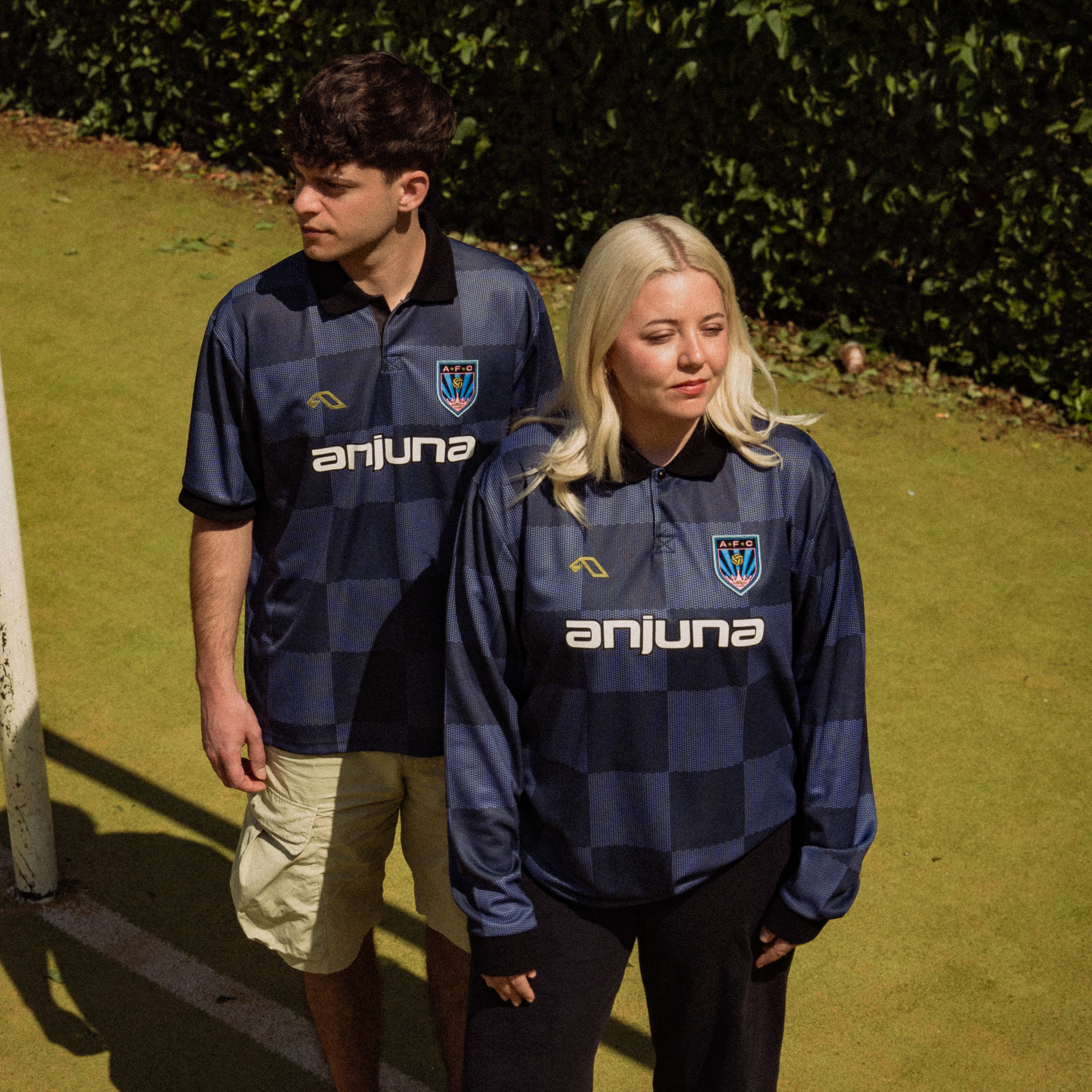 Anjuna Anjuna Vintage Long Sleeve Soccer Jersey (Away Kit) Soccer Jersey Anjuna Vintage Long Sleeve Soccer Jersey (Away Kit) - S