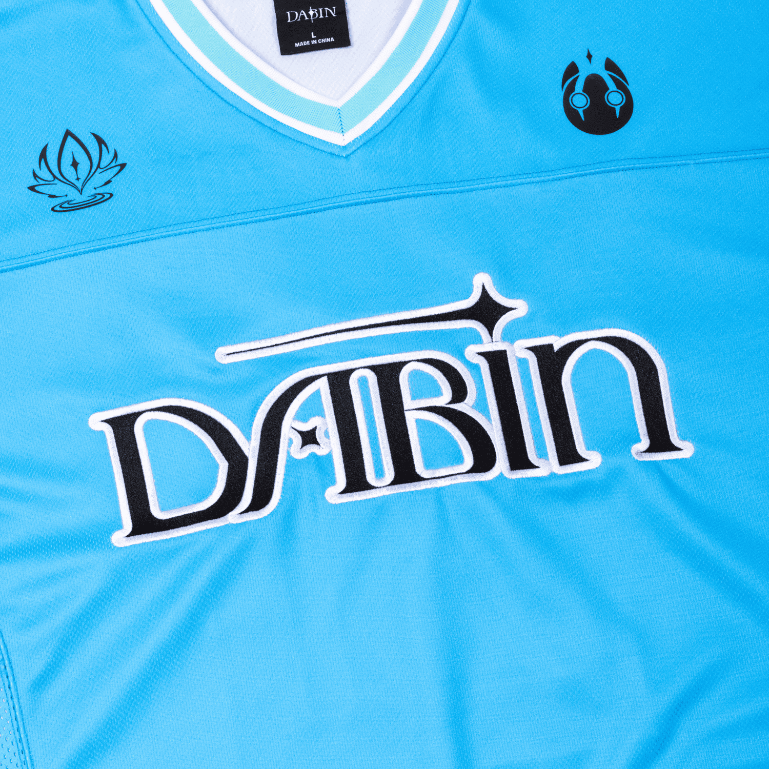 Dabin - Stay in Bloom Embroidered Blue Sports Jersey