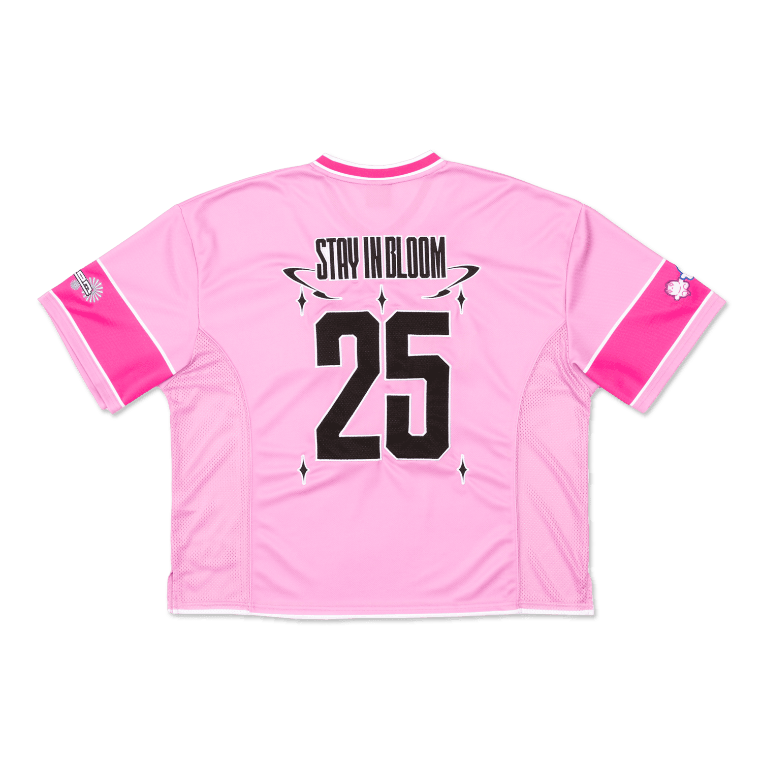 Dabin - Stay in Bloom Embroidered Pink Sports Jersey