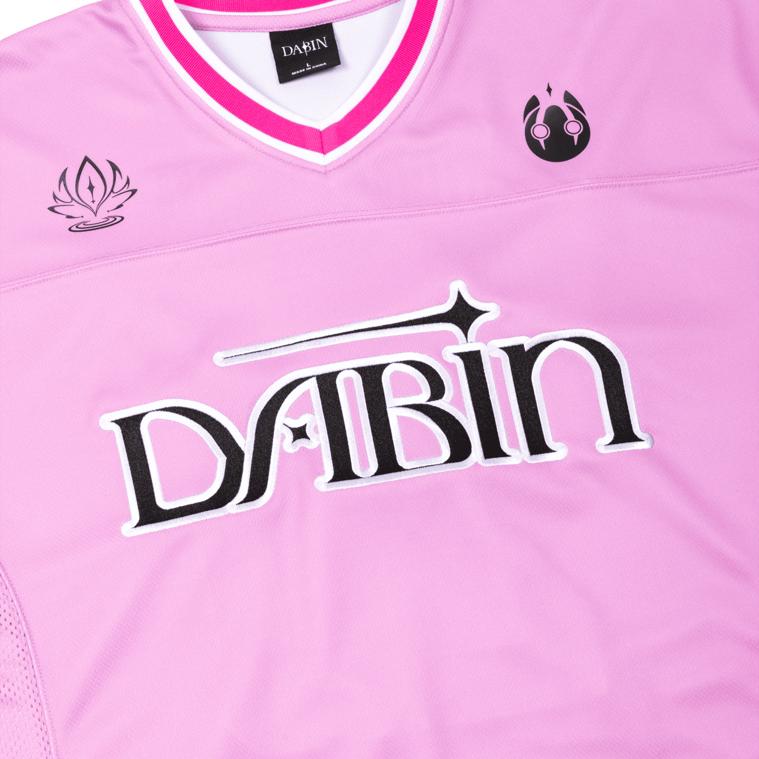 Dabin - Stay in Bloom Embroidered Pink Sports Jersey