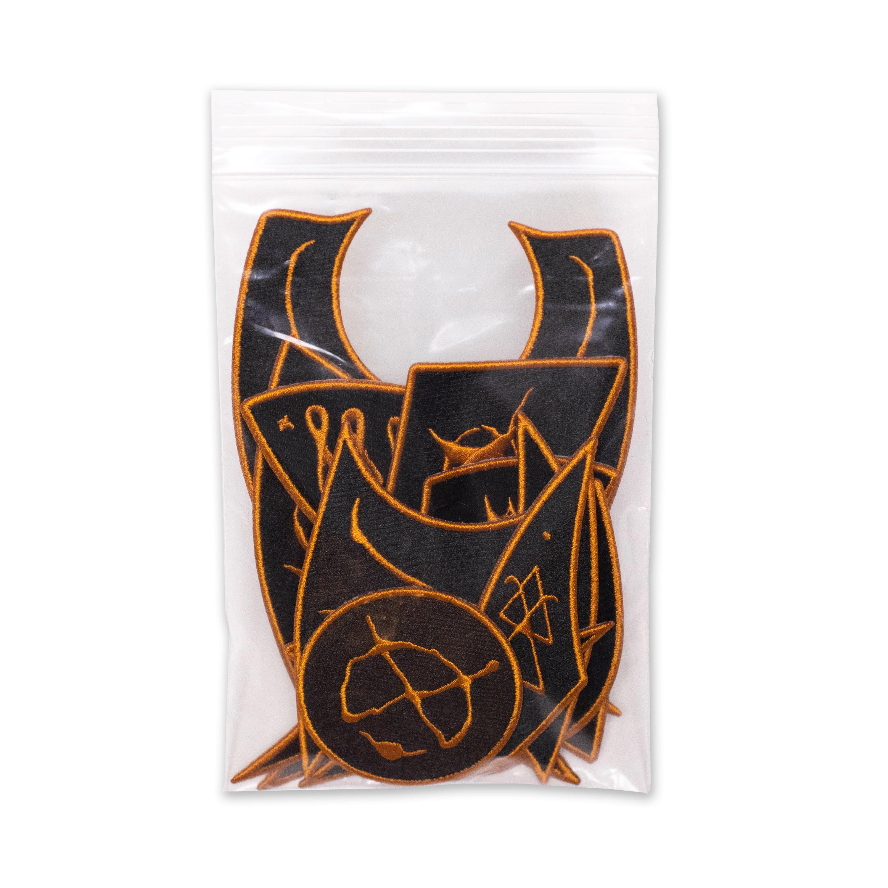 Dabin - Between Broken Glyph Mask Collectible Patch Set (13 pieces)