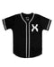 Excision Baseball Jersey (Black/White)