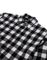 Excision Embroidered Flannel (Black/White)