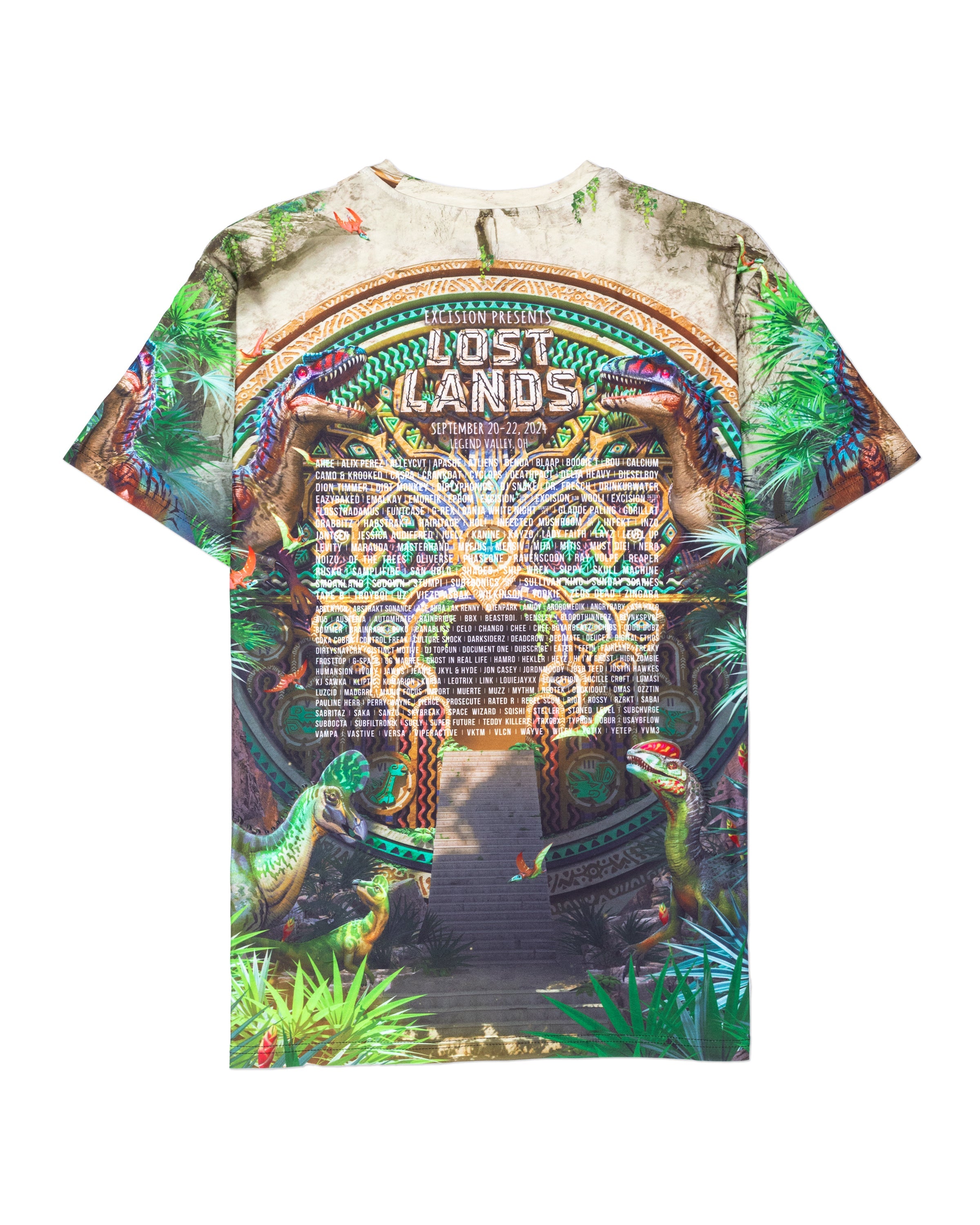 Lost Lands 2024 Sublimated Lineup Tee