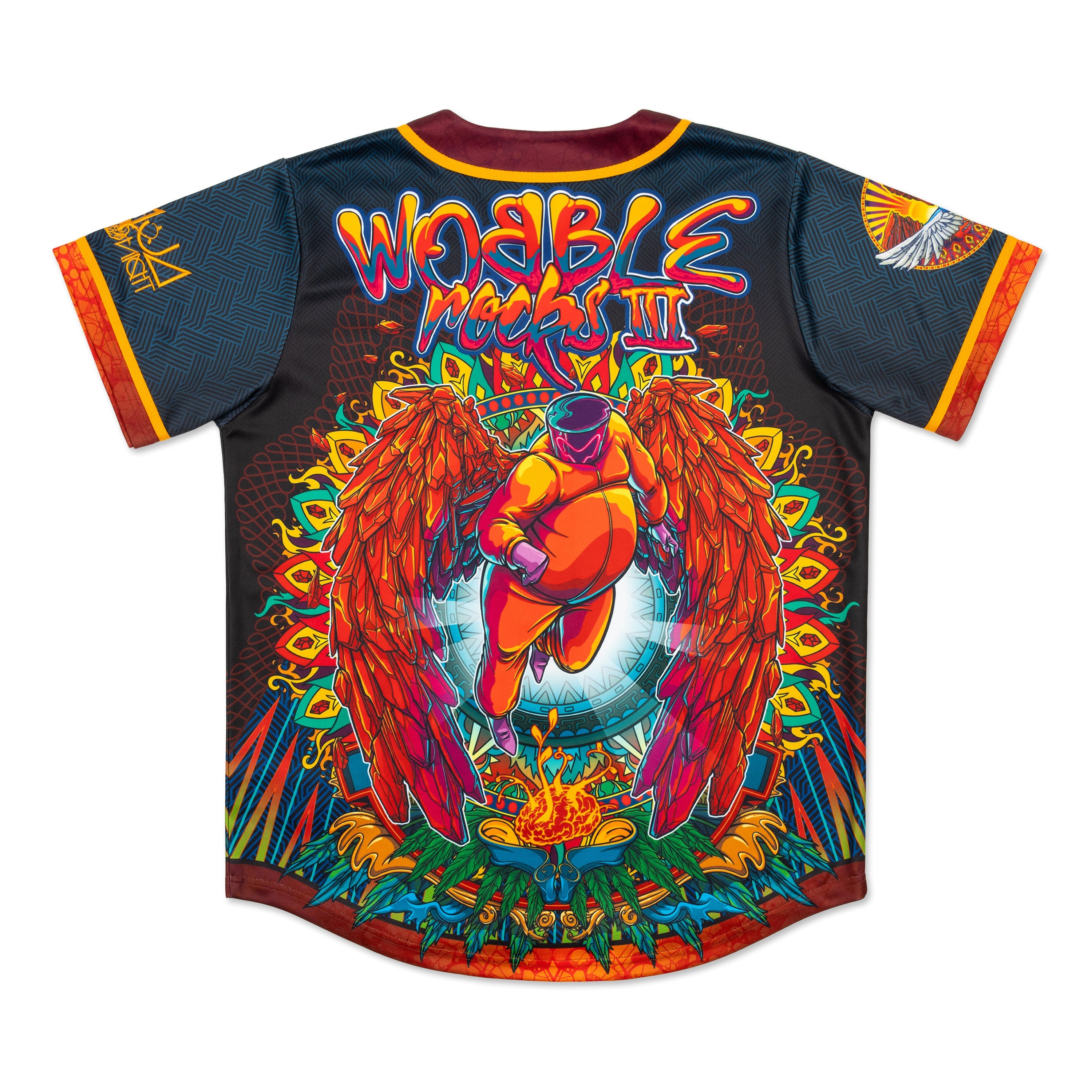 Wobble Rocks III Baseball Jersey