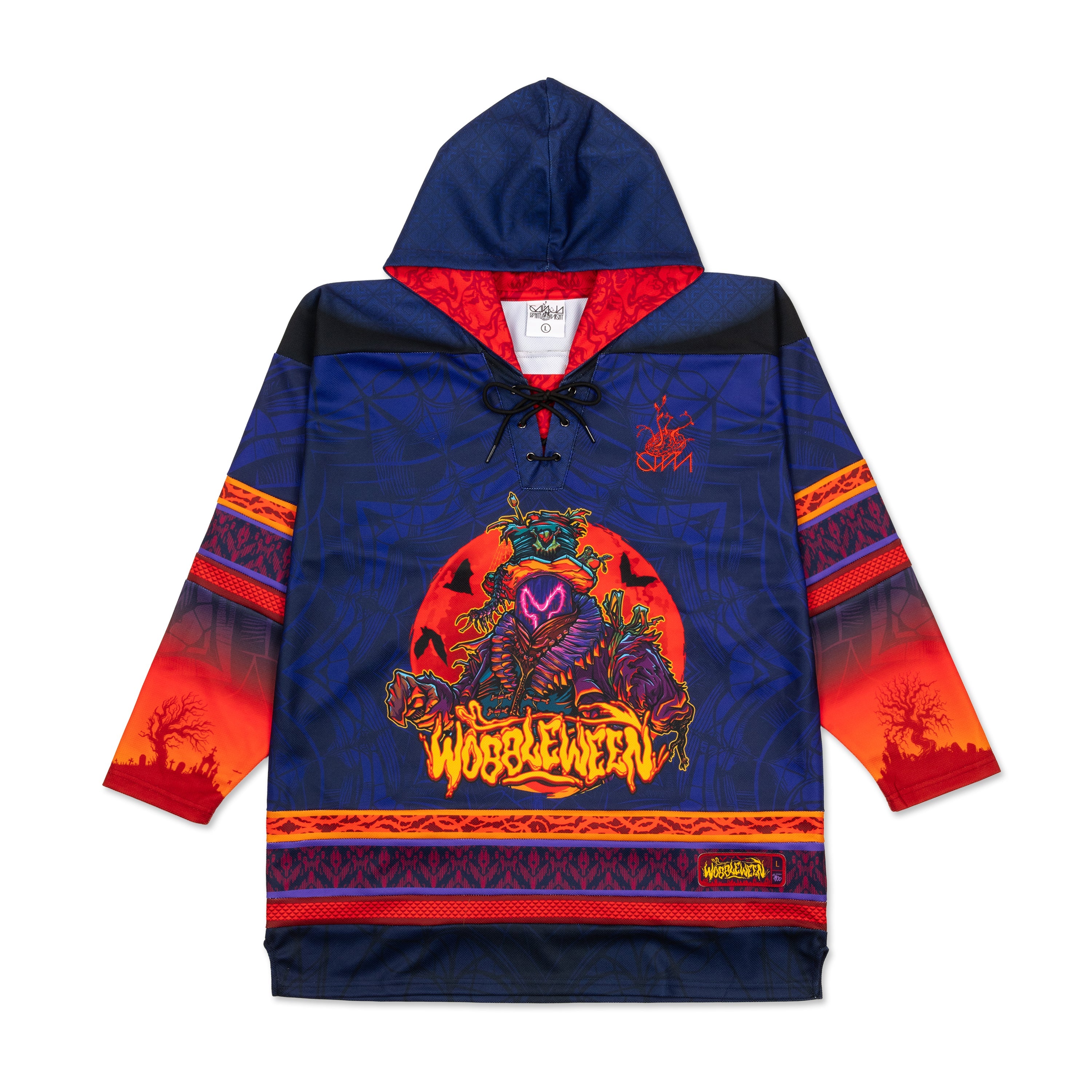 Ganja White Night Wobbleween III Hockey Jersey Hockey Jersey Wobbleween III Hockey Jersey - S