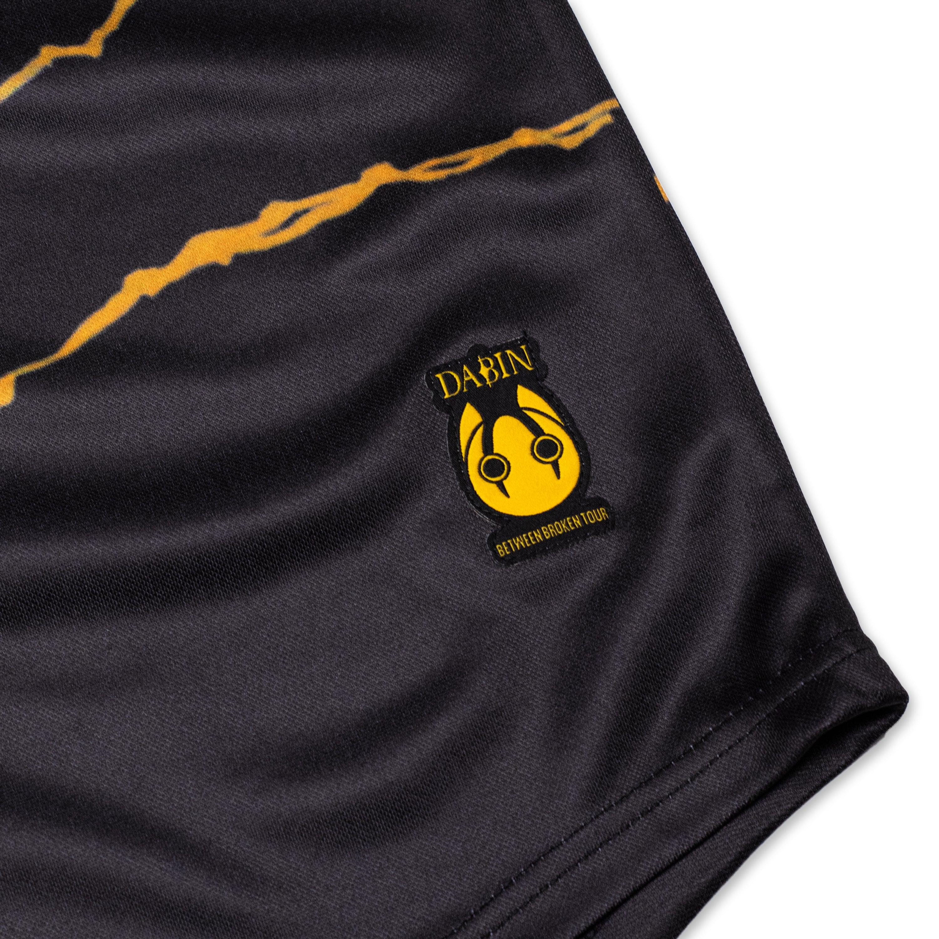 Dabin - Between Broken Glyph Mask Baseball Jersey