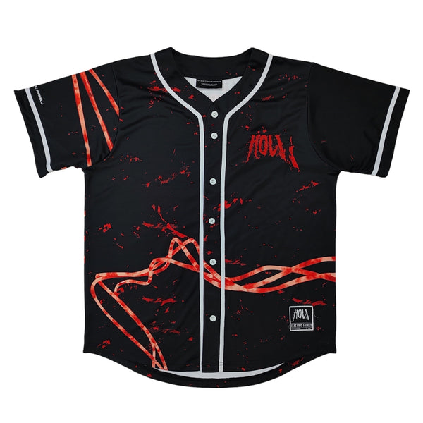 FRIDAY - snag the Electric Family x @monxxuk baseball jersey at 10am pst.  🔥 ​ ​#electricfamily #monxx #baseballjersey