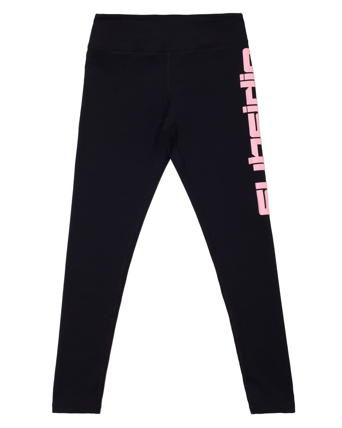 Subsidia Mid Waist Leggings (Black/Pink)