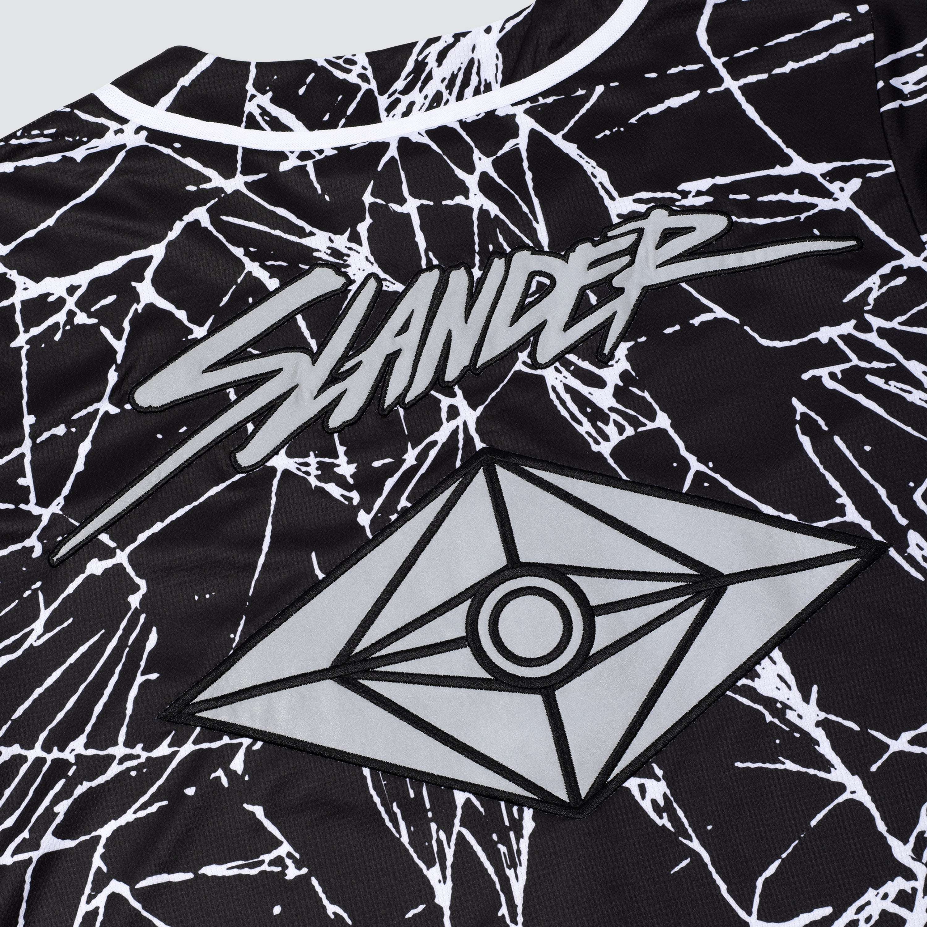FRACTURE BASEBALL JERSEY - Slander Merchandise