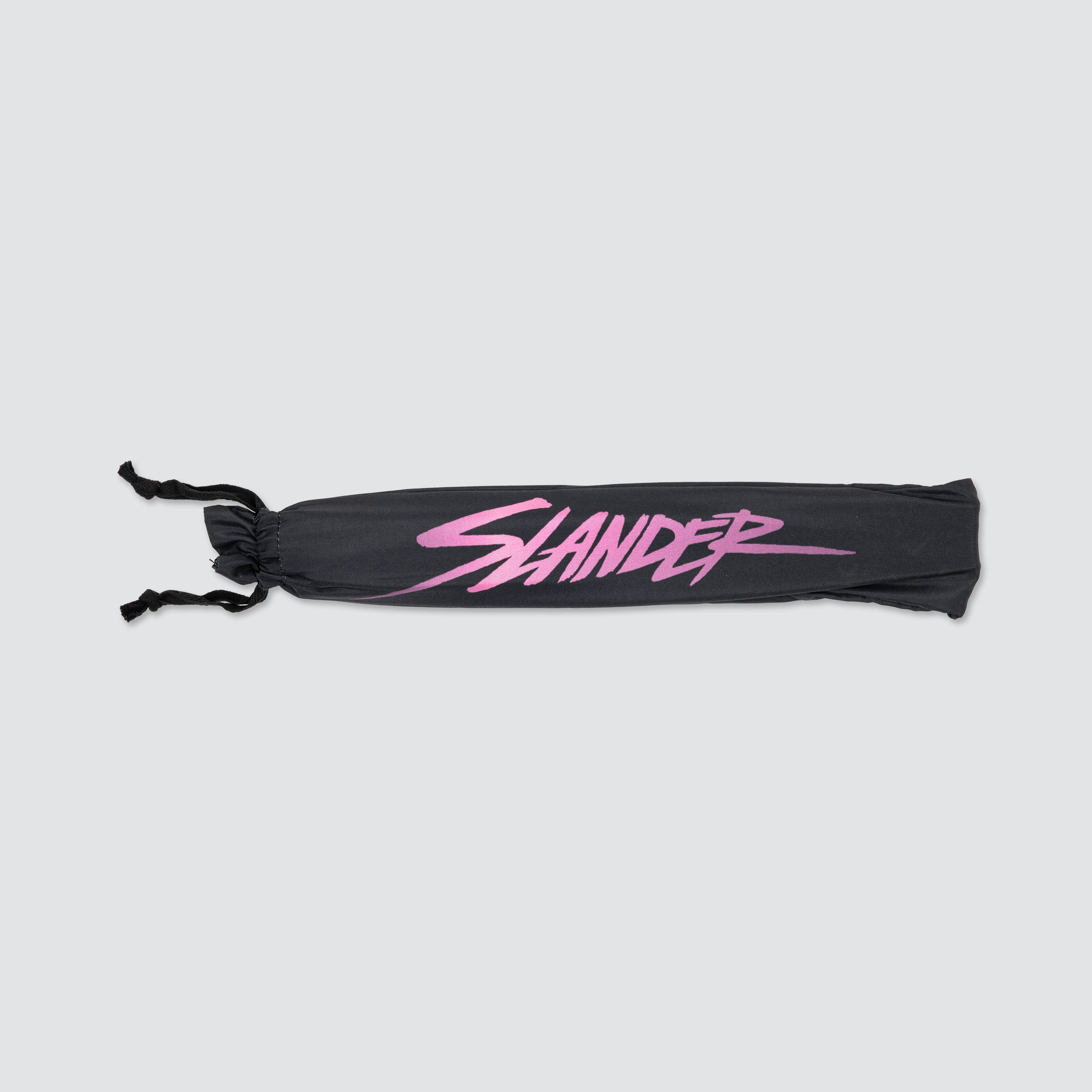 PINK / BLACK HAND FAN