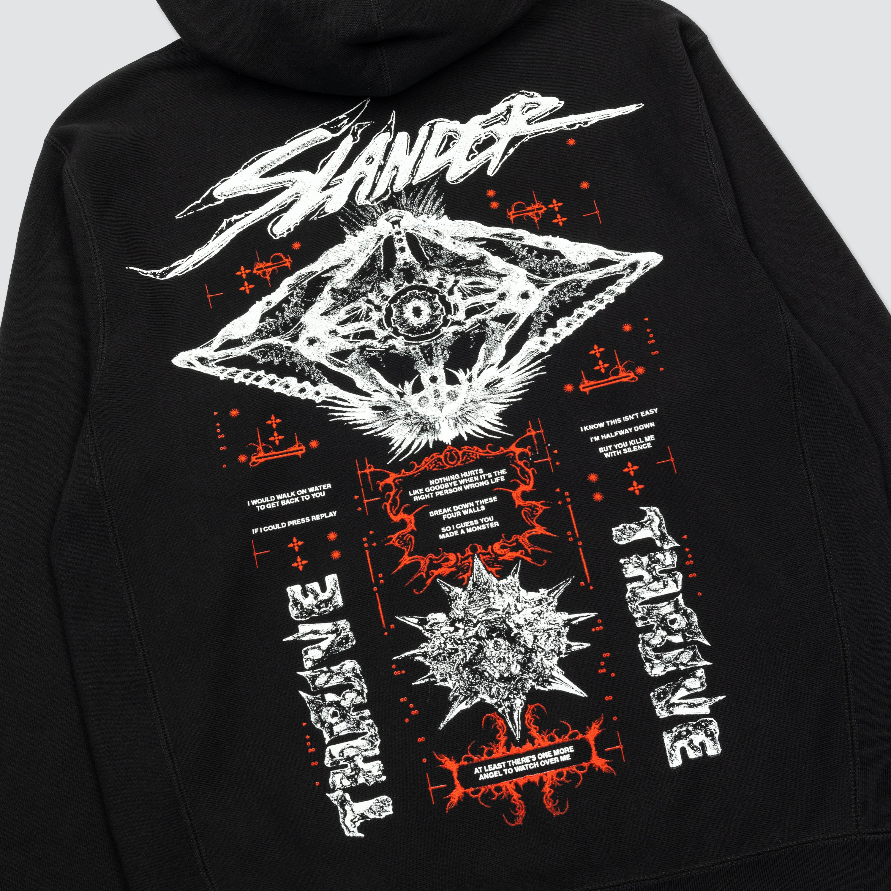 REBIRTH HOODIE - BLACK