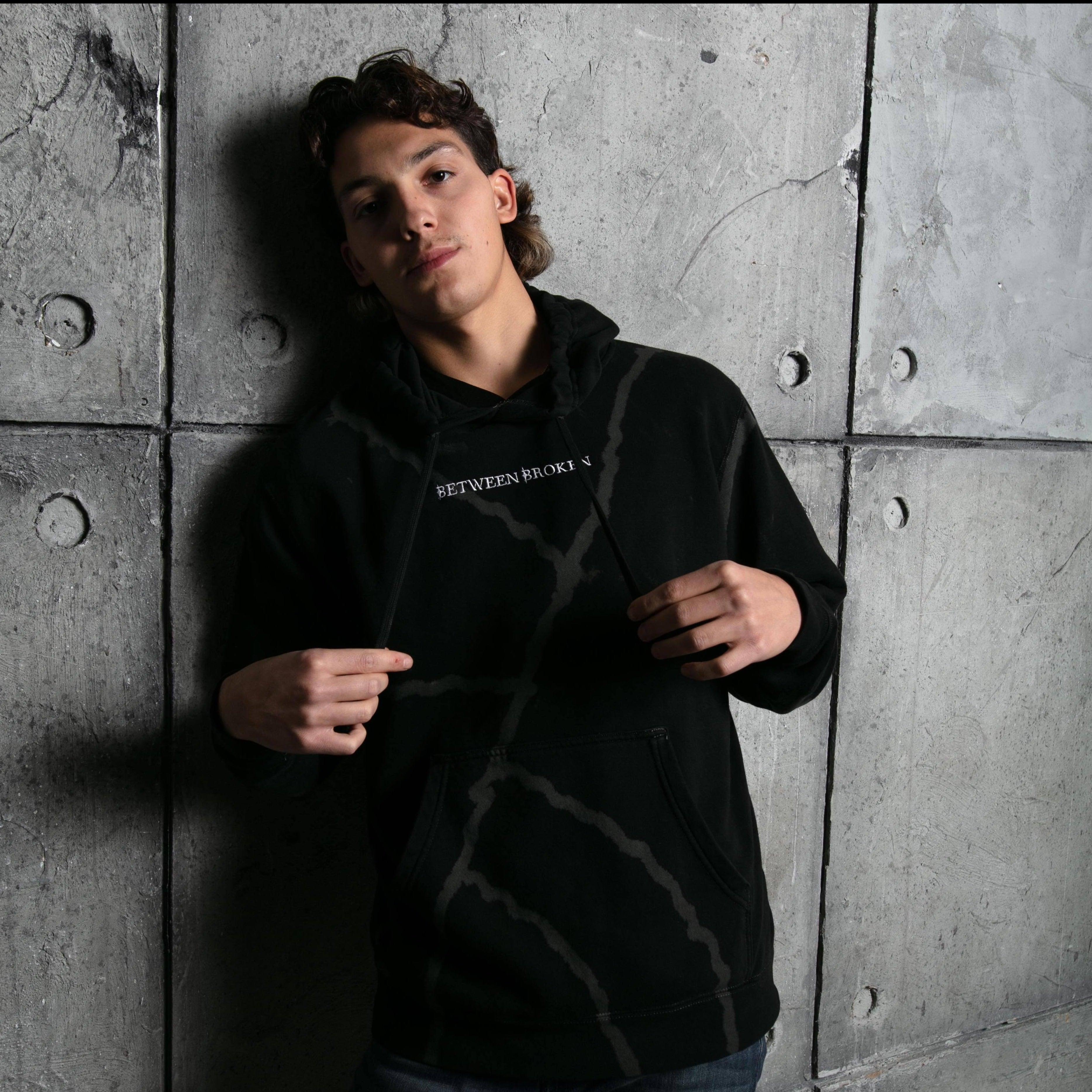 Dabin - Between Broken Kintsugi Dye Embroidered Hoodie