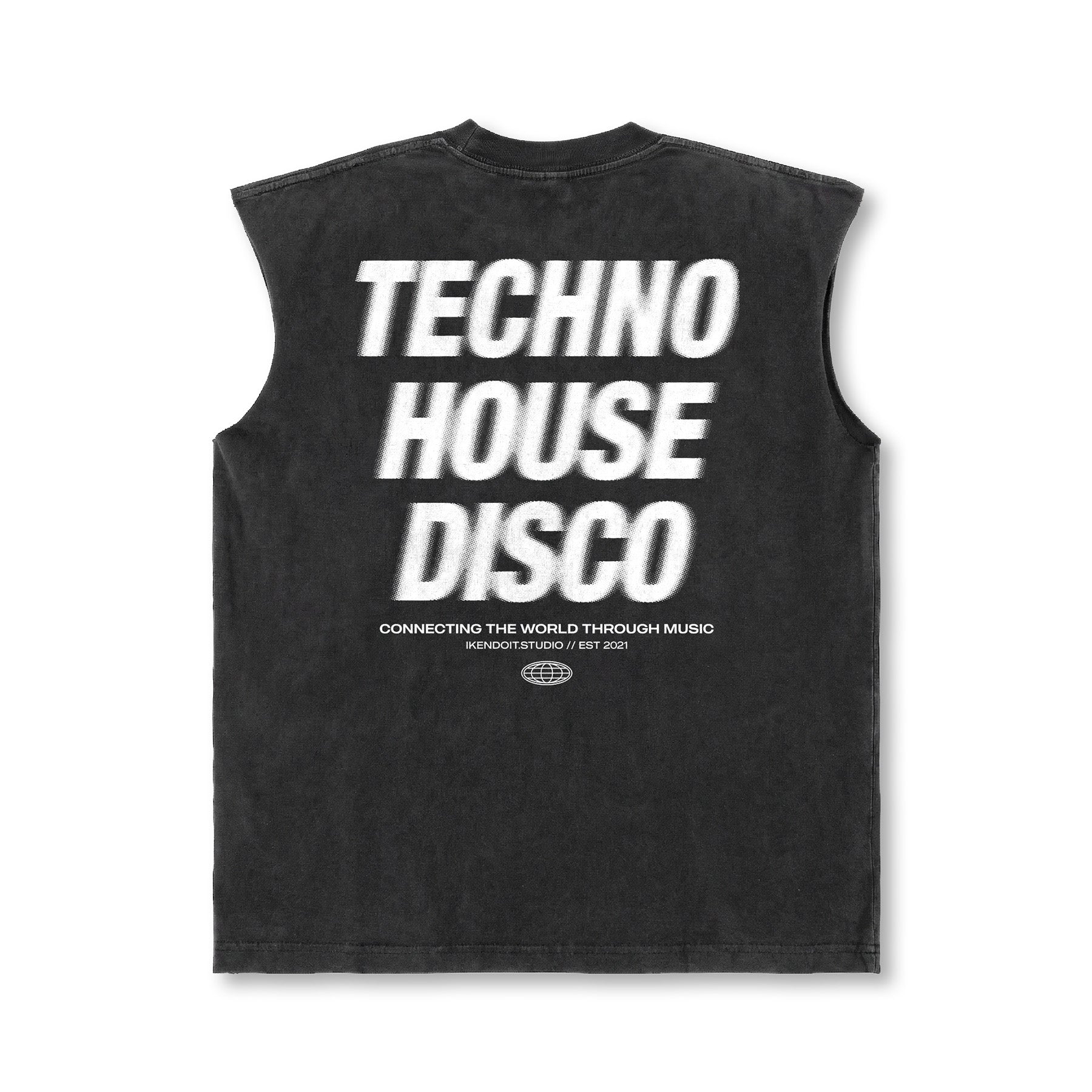 Techno x House x Disco Sleeveless Tee