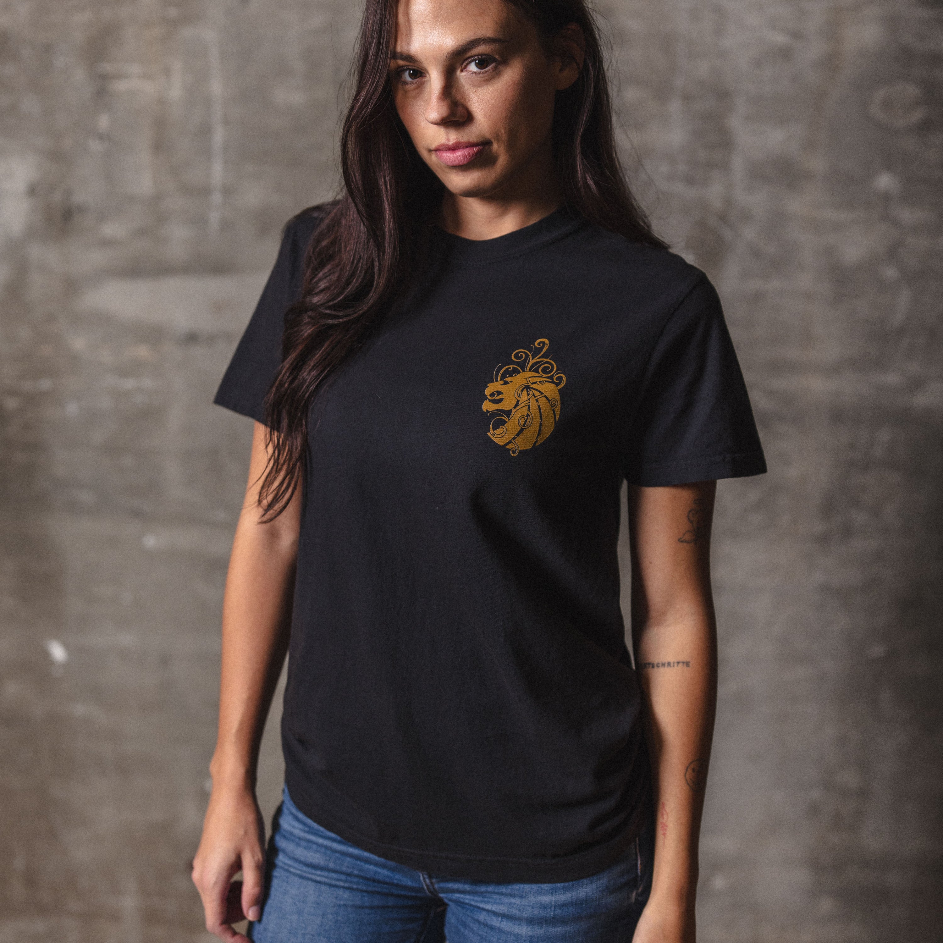 Ophelia x Seven Lions Black Tee