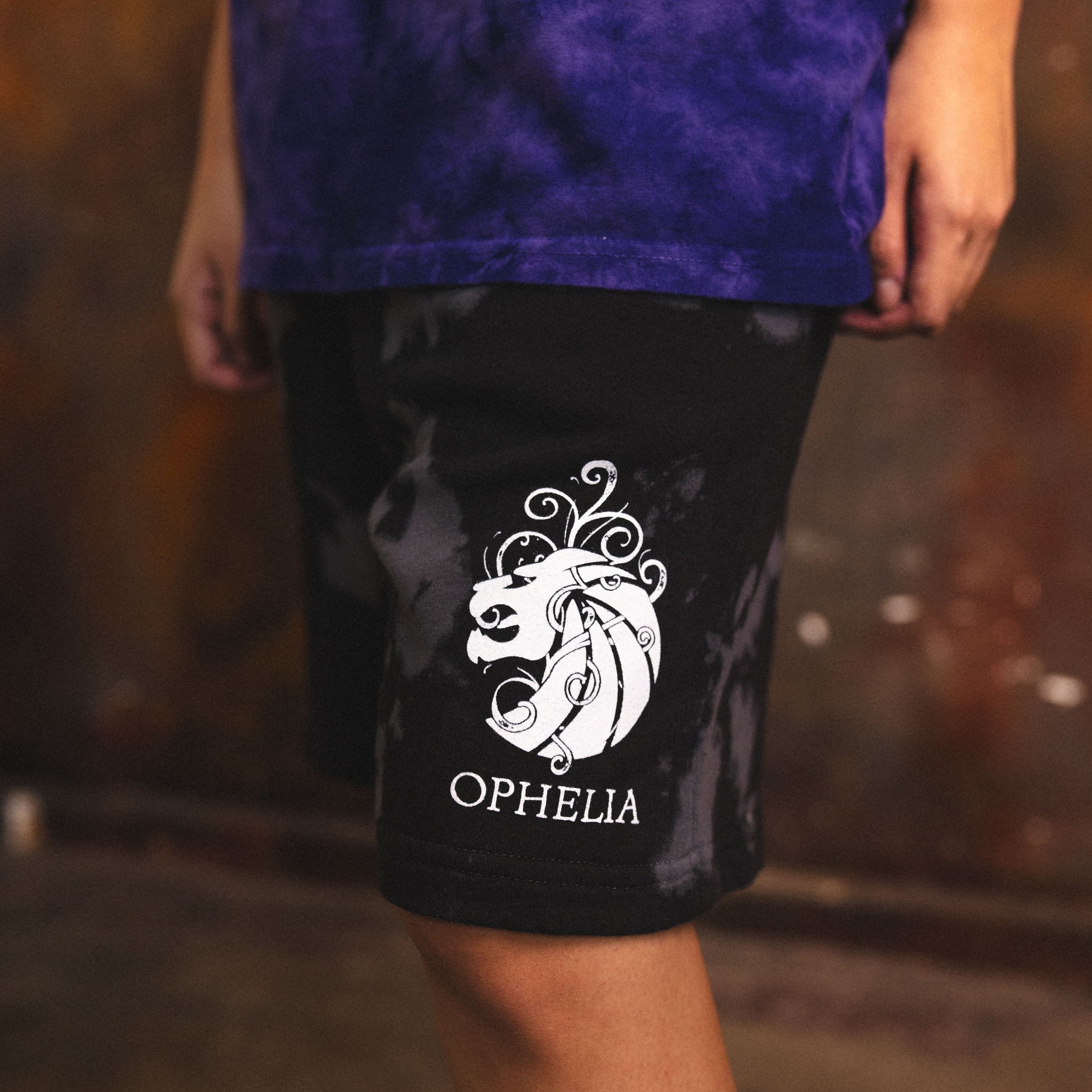 Ophelia x Seven Lions Dye Shorts