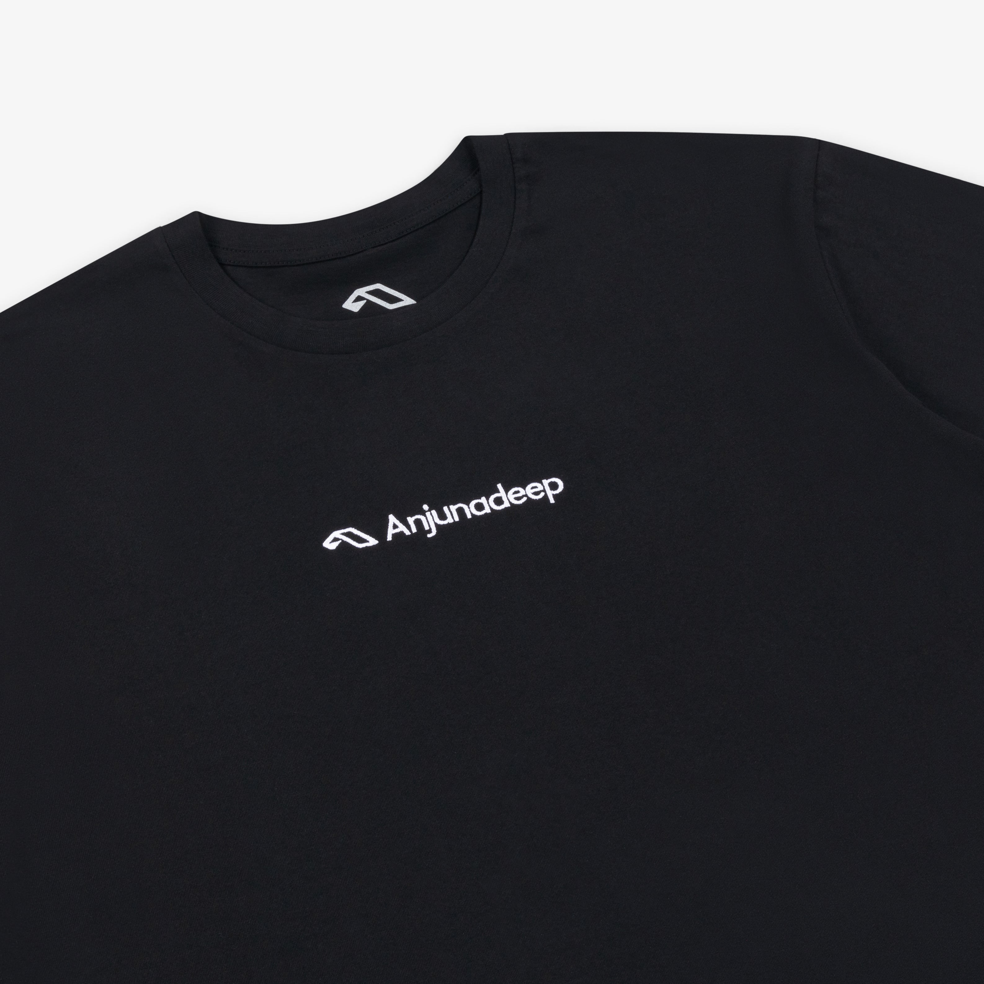 Anjunadeep Anjunadeep Type Logo Tee / Black Tee Anjunadeep Type Logo Tee / Black - S