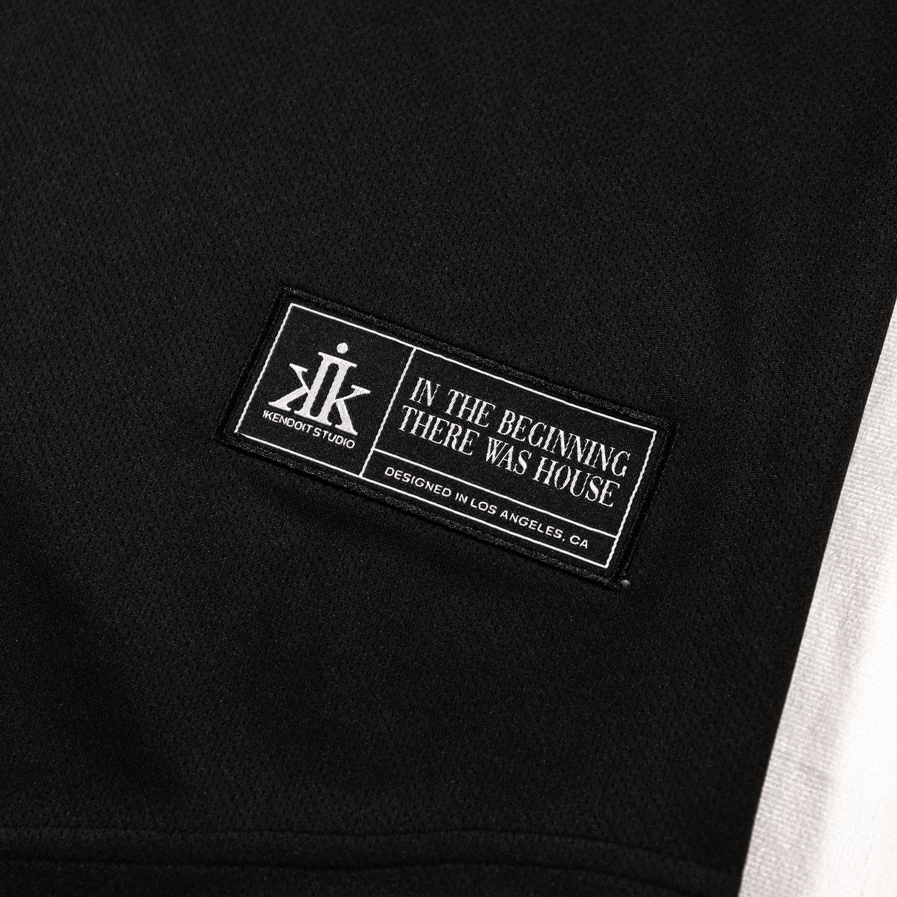 [House] Baseball Jersey / Black