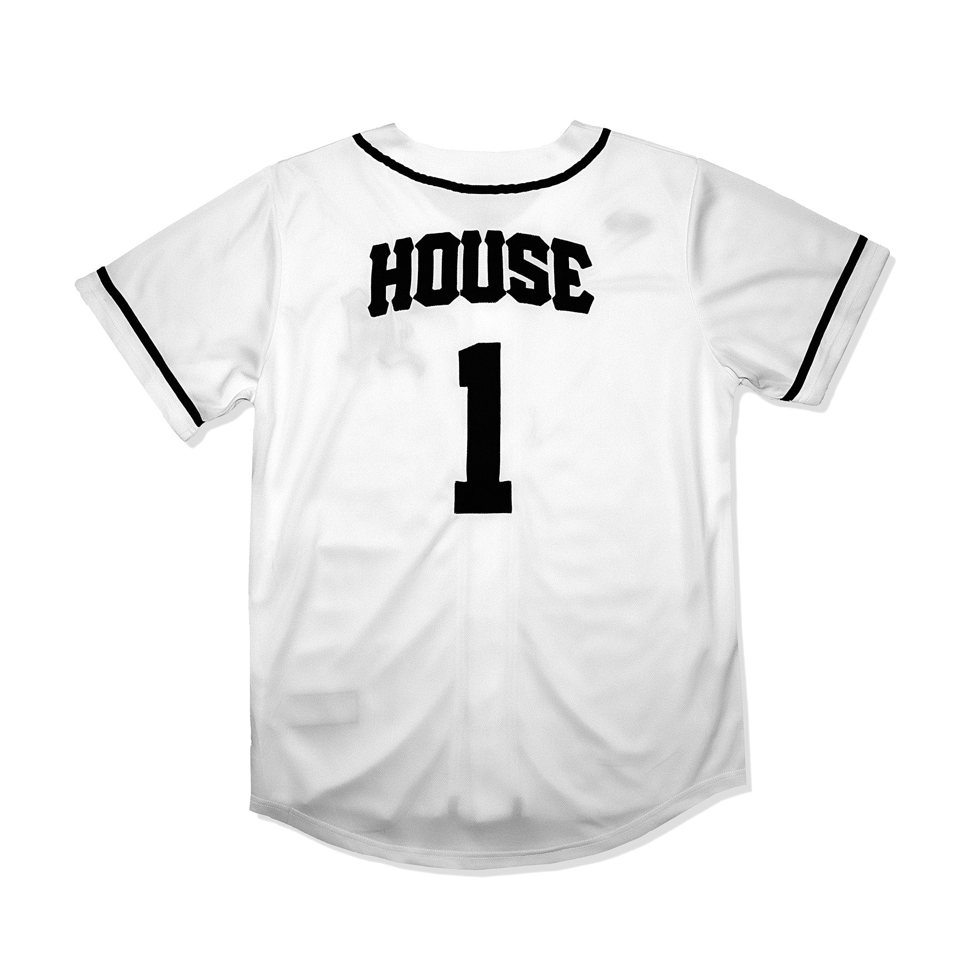 [House] Baseball Jersey / White