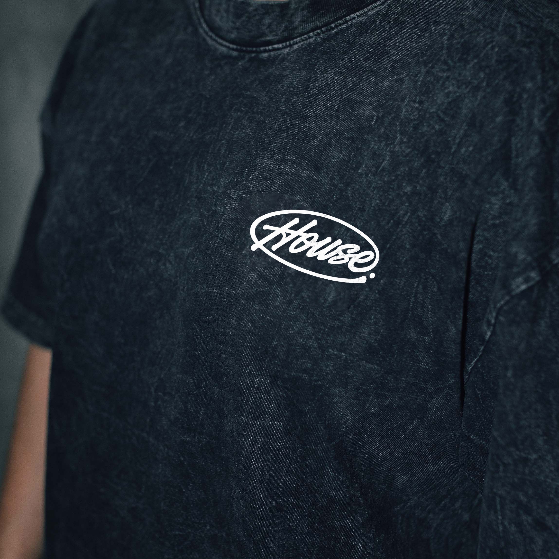 In The Beginning...[House] Tee / Carbon Black