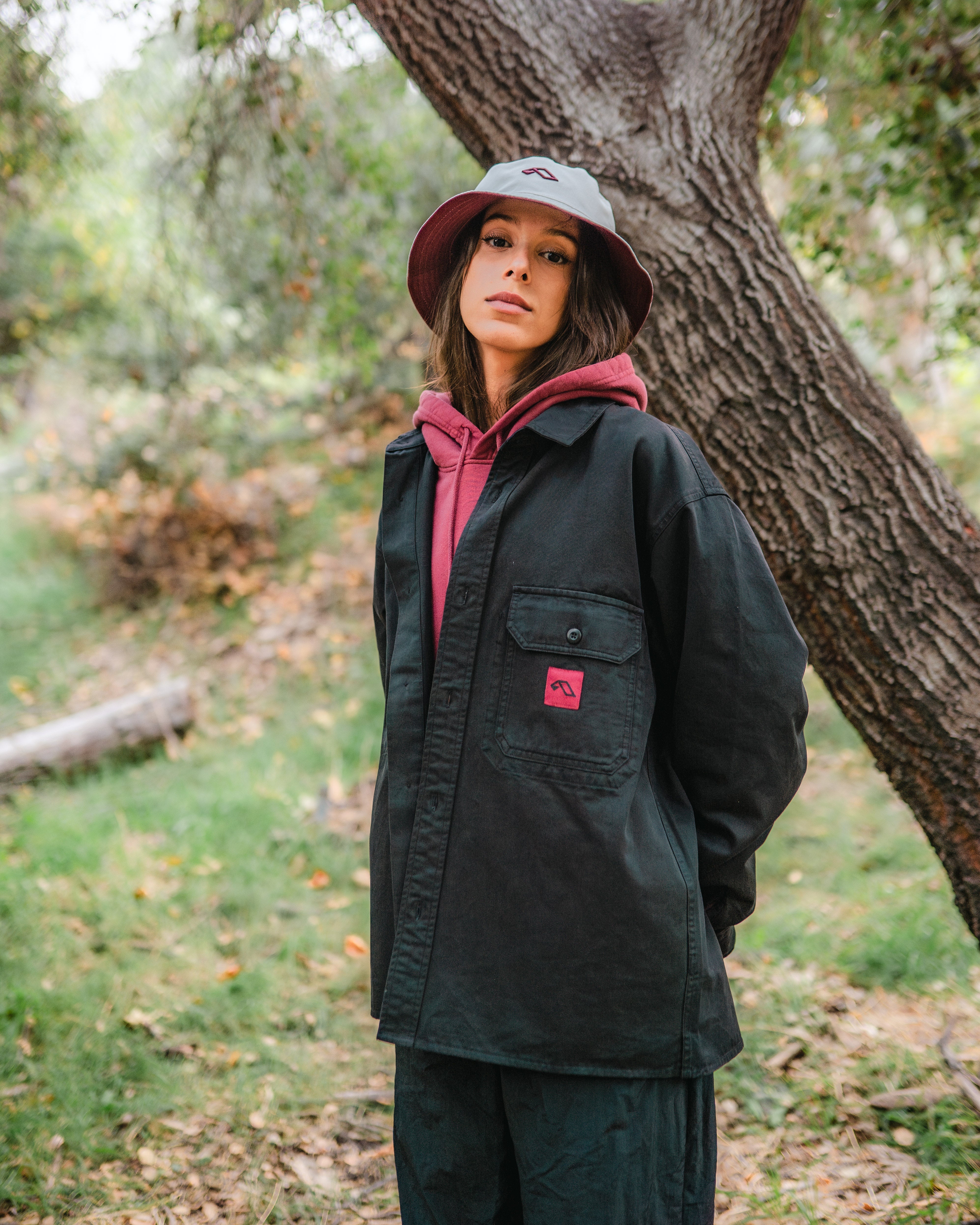 Anjunadeep Anjunadeep Black Shirt Jacket Shirt Jacket Anjunadeep Black Shirt Jacket - S