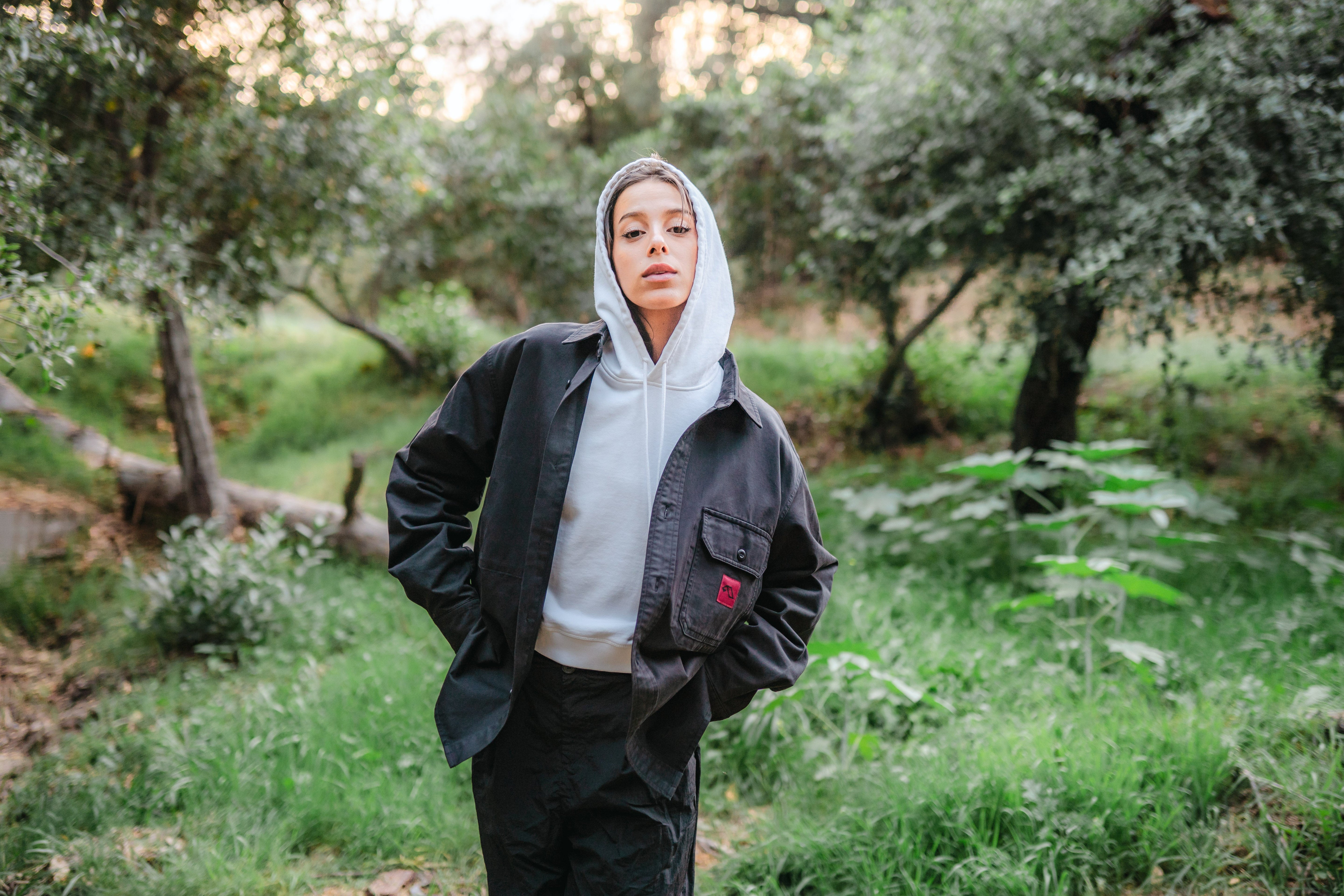 Anjunadeep Anjunadeep Black Shirt Jacket Shirt Jacket Anjunadeep Black Shirt Jacket - S