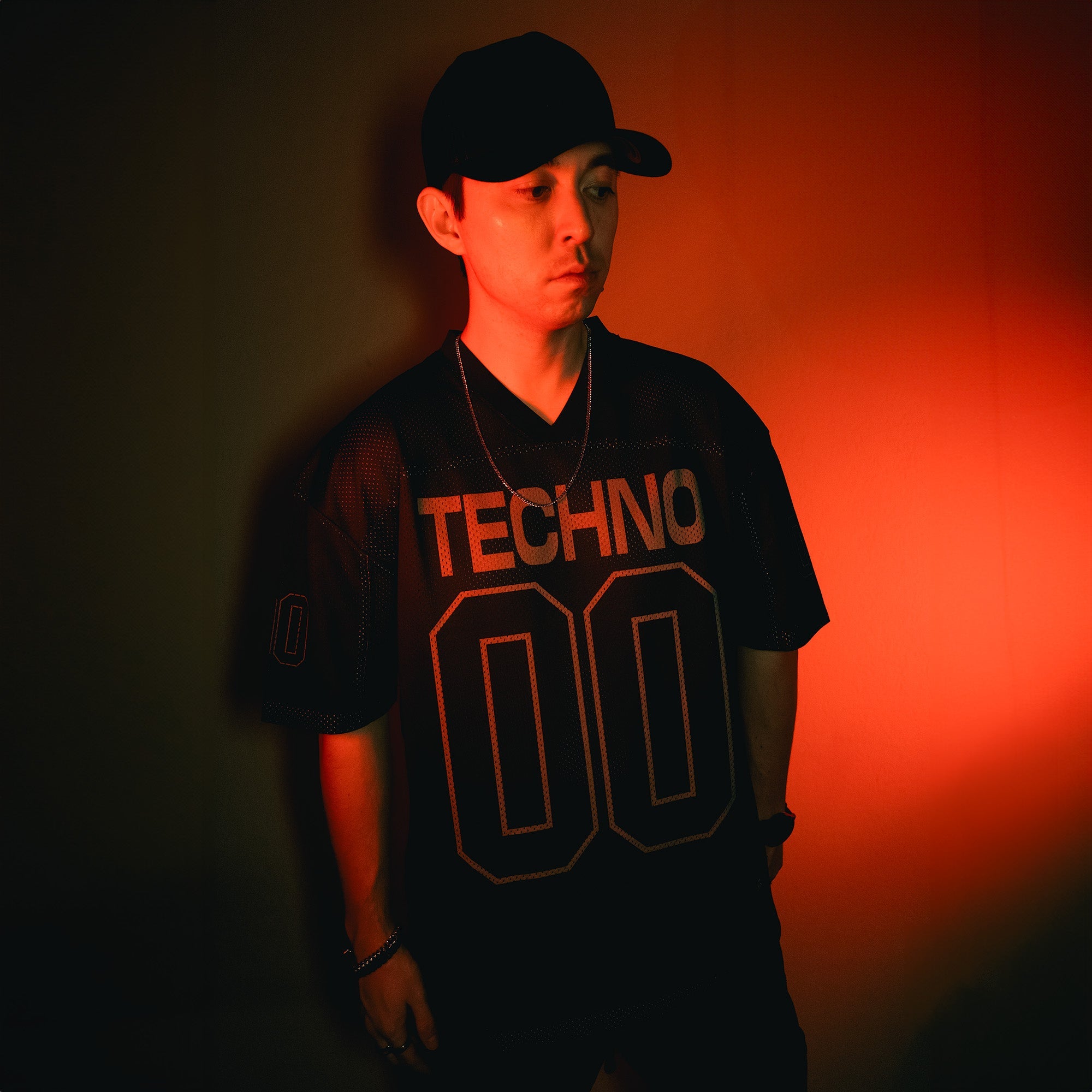 Techno Football Jersey / Black