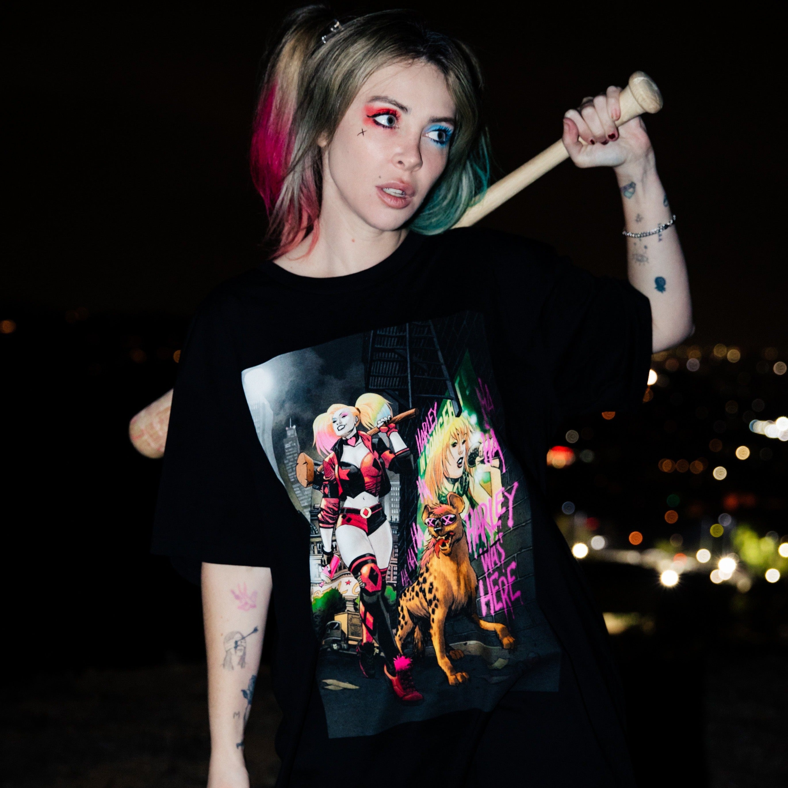 Harley Quinn x Alison Wonderland Comic Book Tee