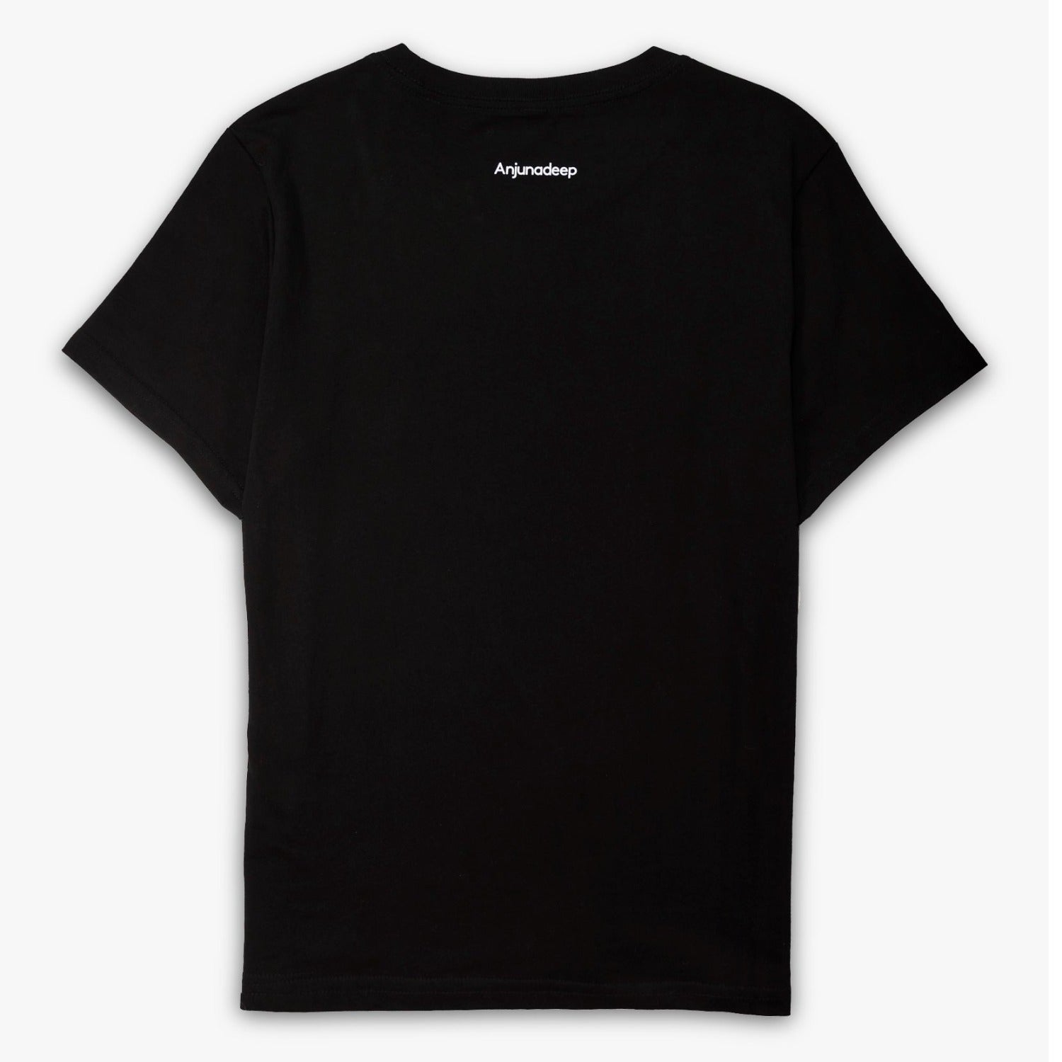 Anjunadeep Logo Women's Tee / Black - Women's Tee -  Anjunadeep-  Electric Family Official Artist Merchandise