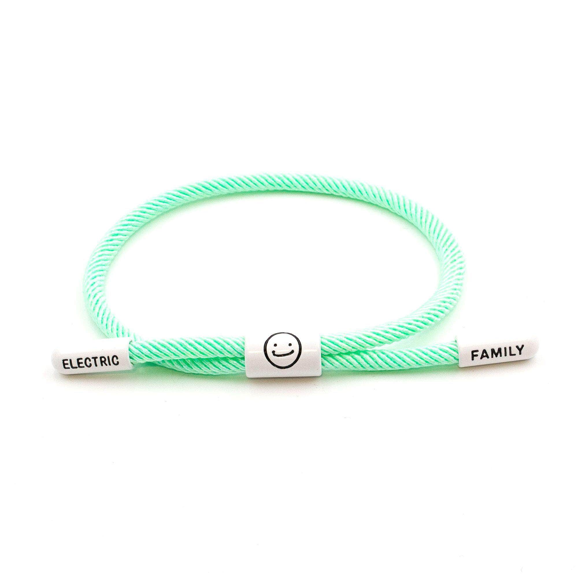 Good Times New School Bracelet (Diamond/White) - New School Bracelet -  Electric Family-  Electric Family Official Artist Merchandise