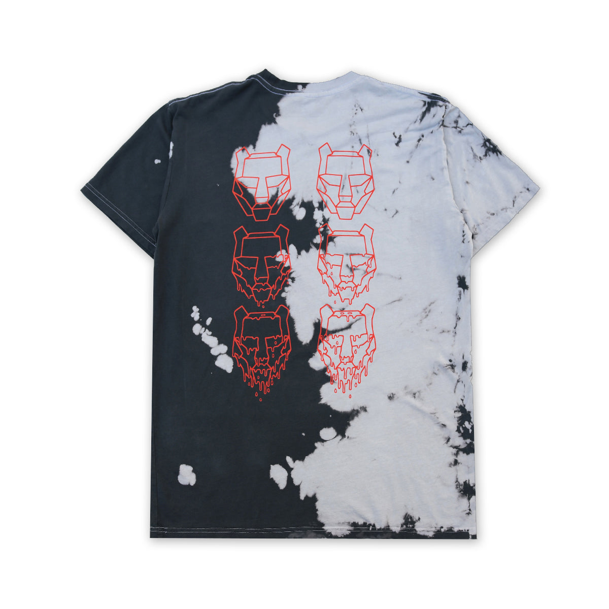 BTSM - Red / Grey Dye Tee - Standard Tee -  BTSM Merch-  Electric Family Official Artist Merchandise