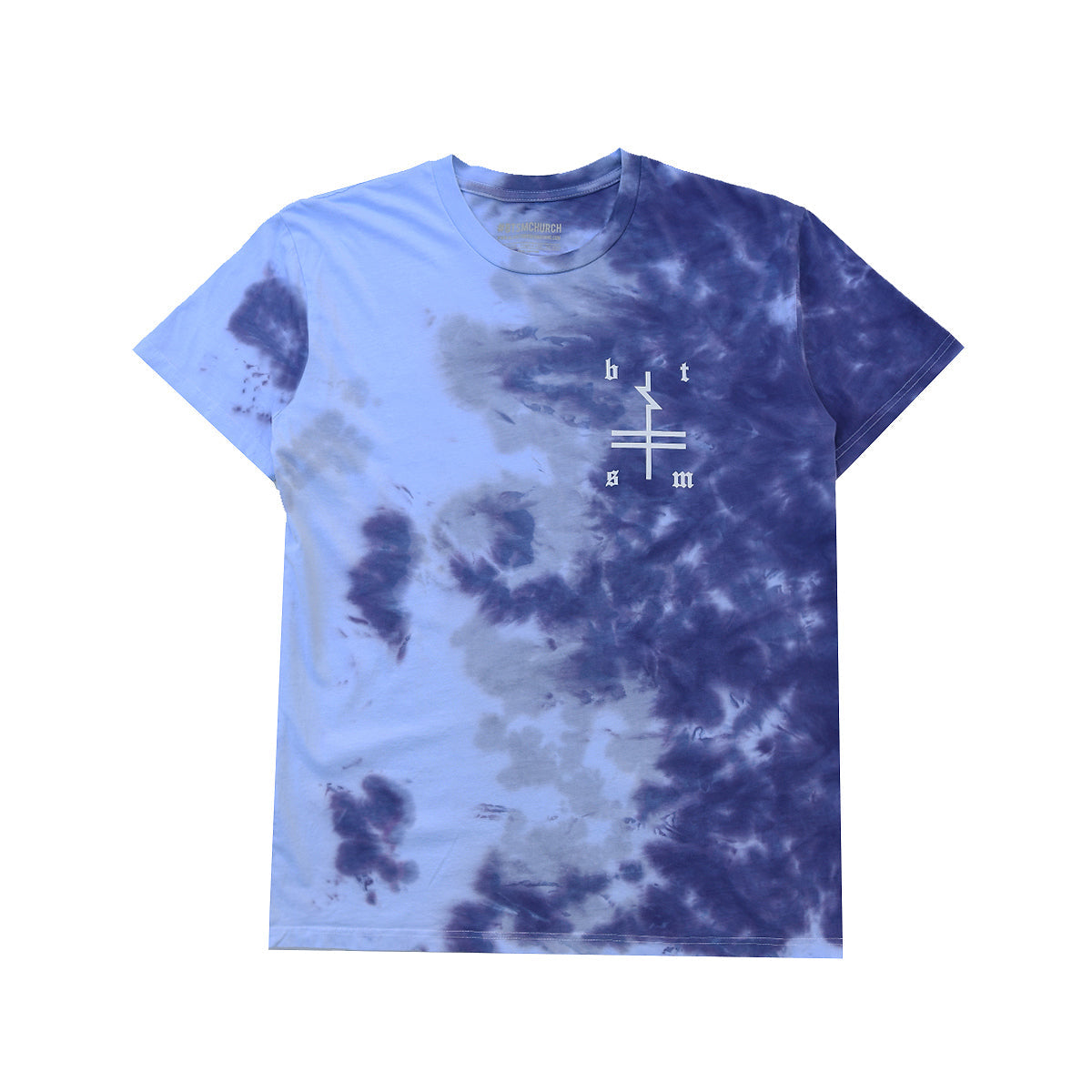 BTSM - Purple / Blue Dye Tee - Standard Tee -  BTSM Merch-  Electric Family Official Artist Merchandise