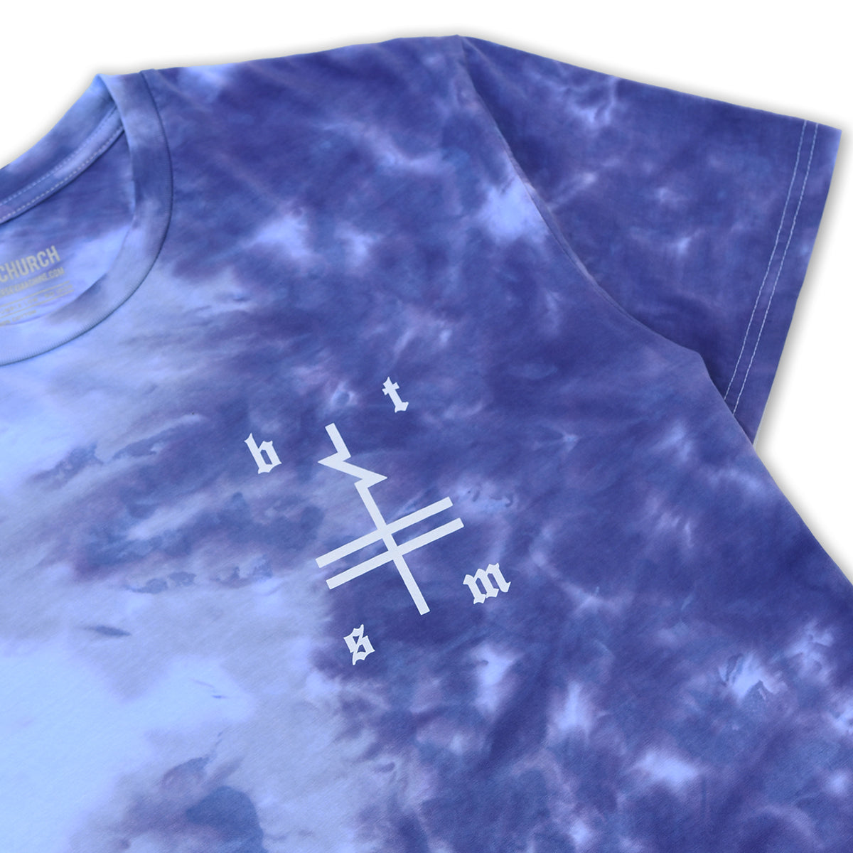 BTSM - Purple / Blue Dye Tee - Standard Tee -  BTSM Merch-  Electric Family Official Artist Merchandise