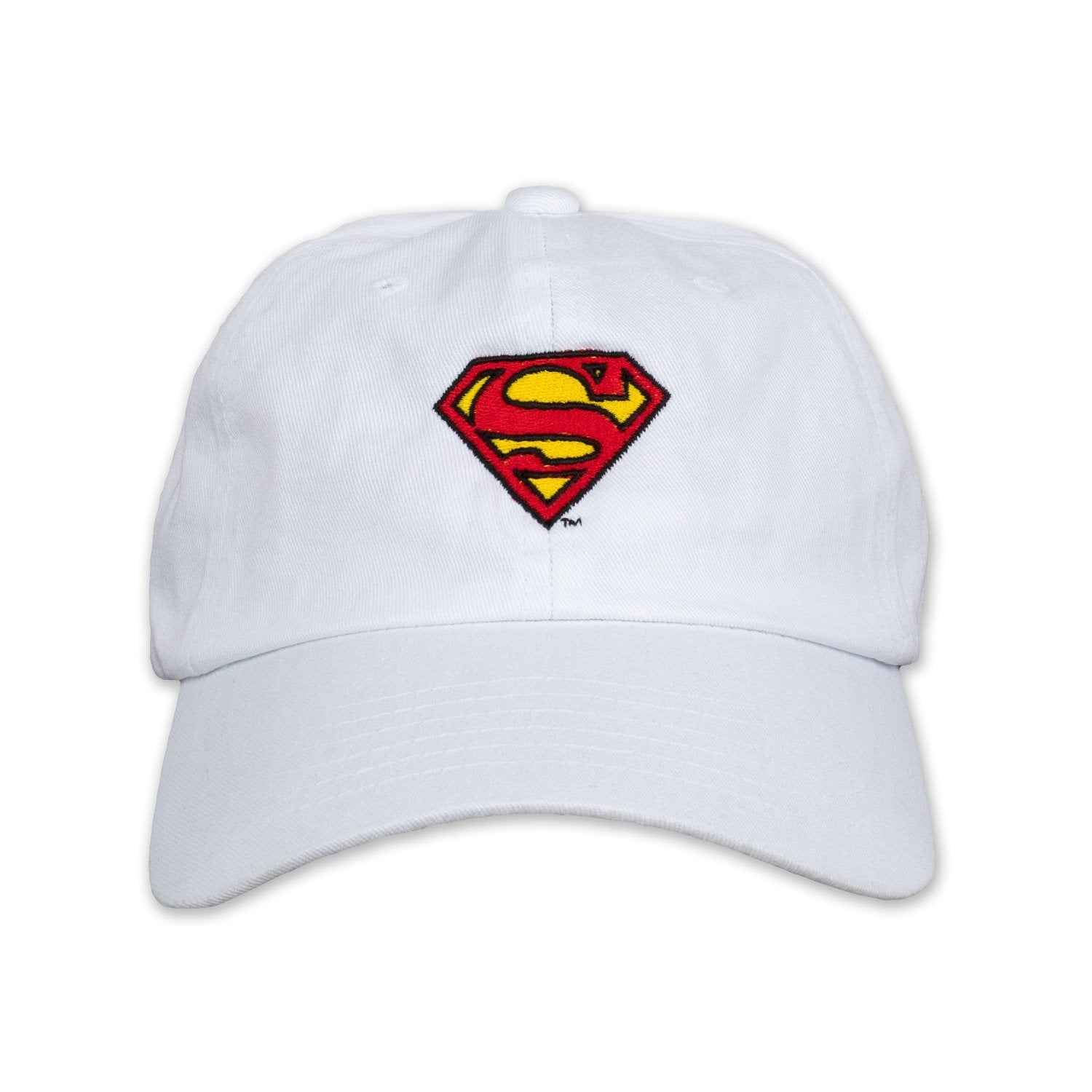 Superman Dad Hat White - Dad Hat -  Kaskade-  Electric Family Official Artist Merchandise