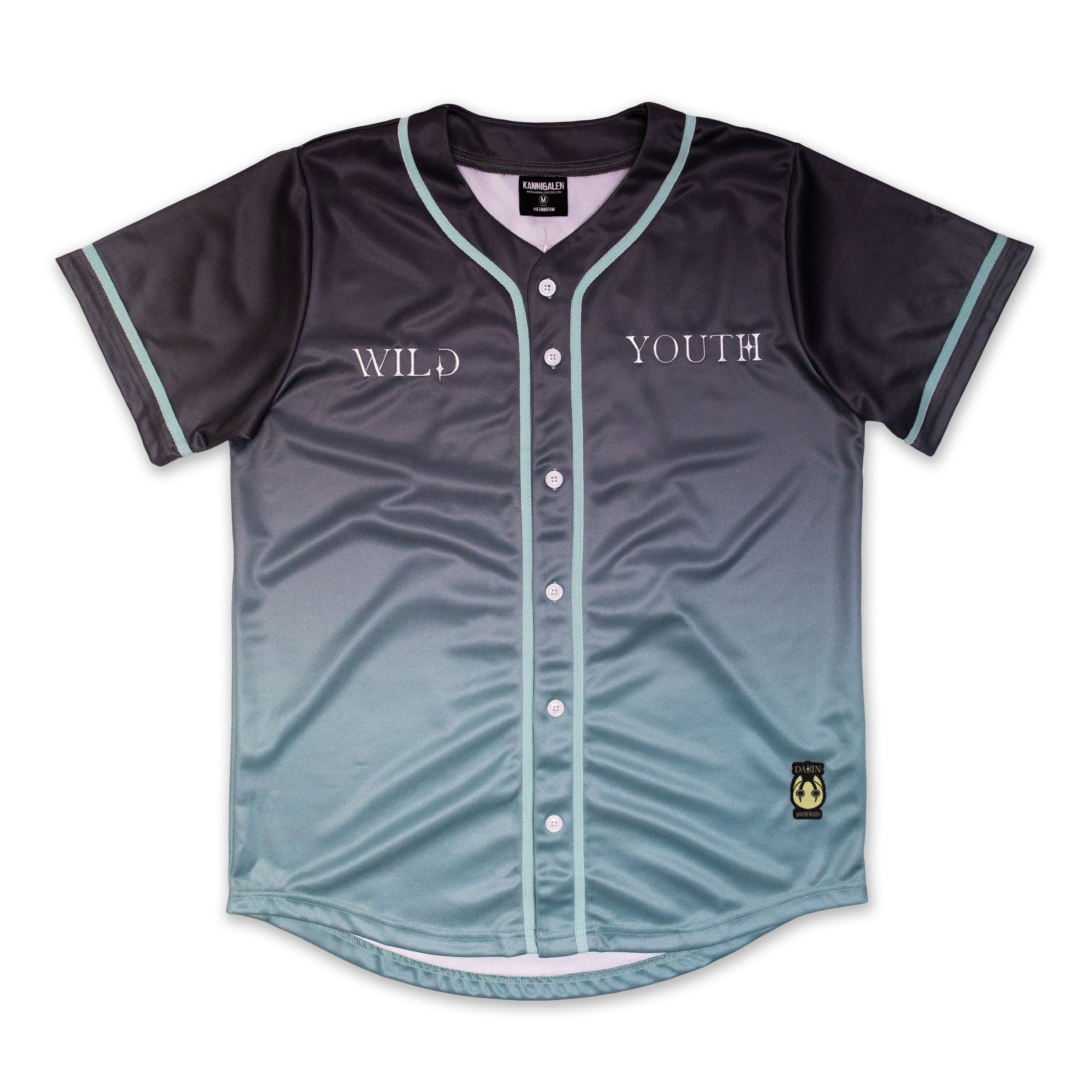 Dabin - Wild Youth Gradient Baseball Jersey - Baseball Jersey -  Dabin-  Electric Family Official Artist Merchandise