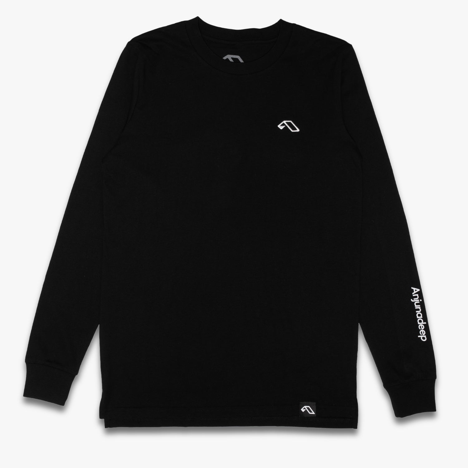 Anjunadeep Long Sleeve / Black - Long Sleeve -  Anjunadeep-  Electric Family Official Artist Merchandise