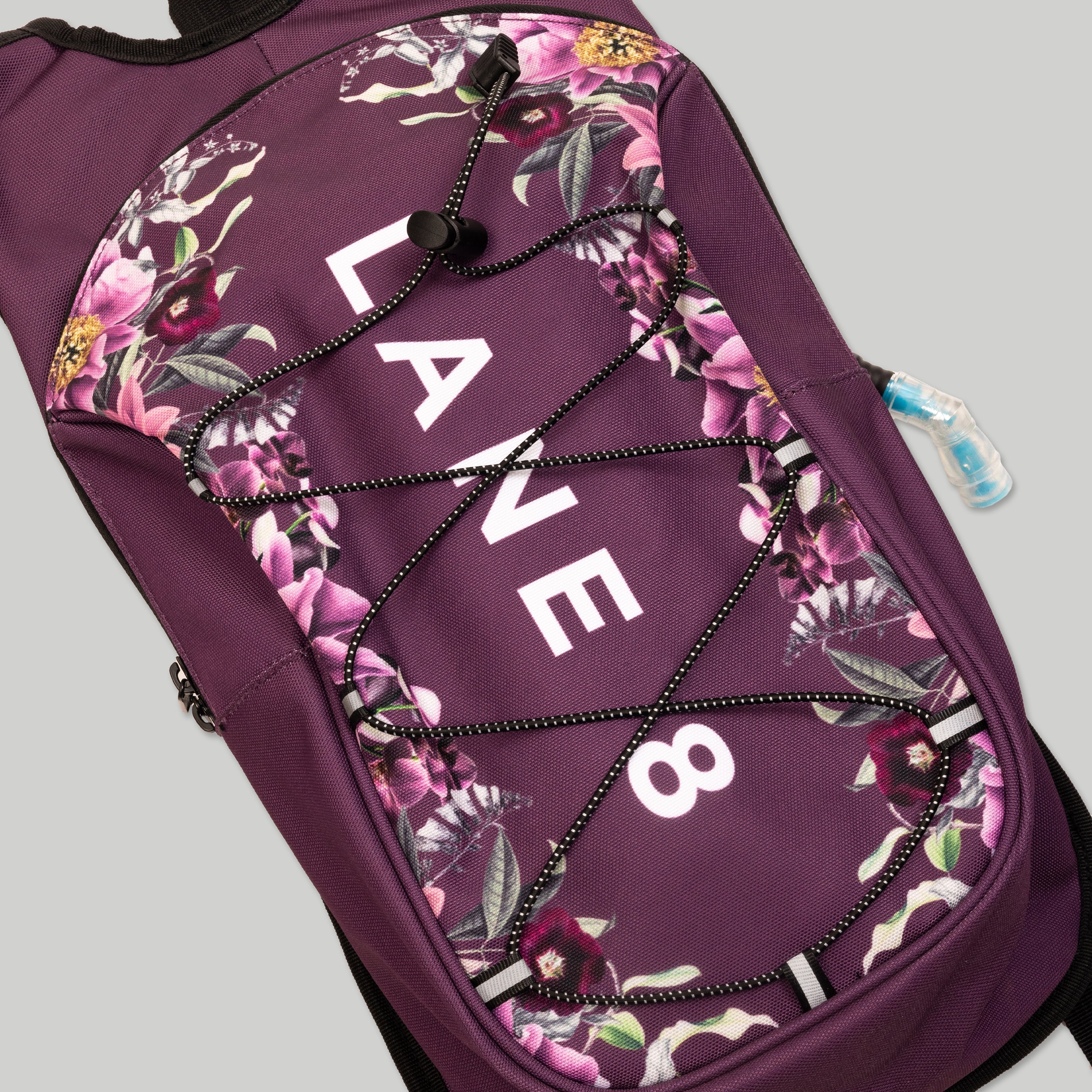 Lane 8 Floral Hydration Backpack