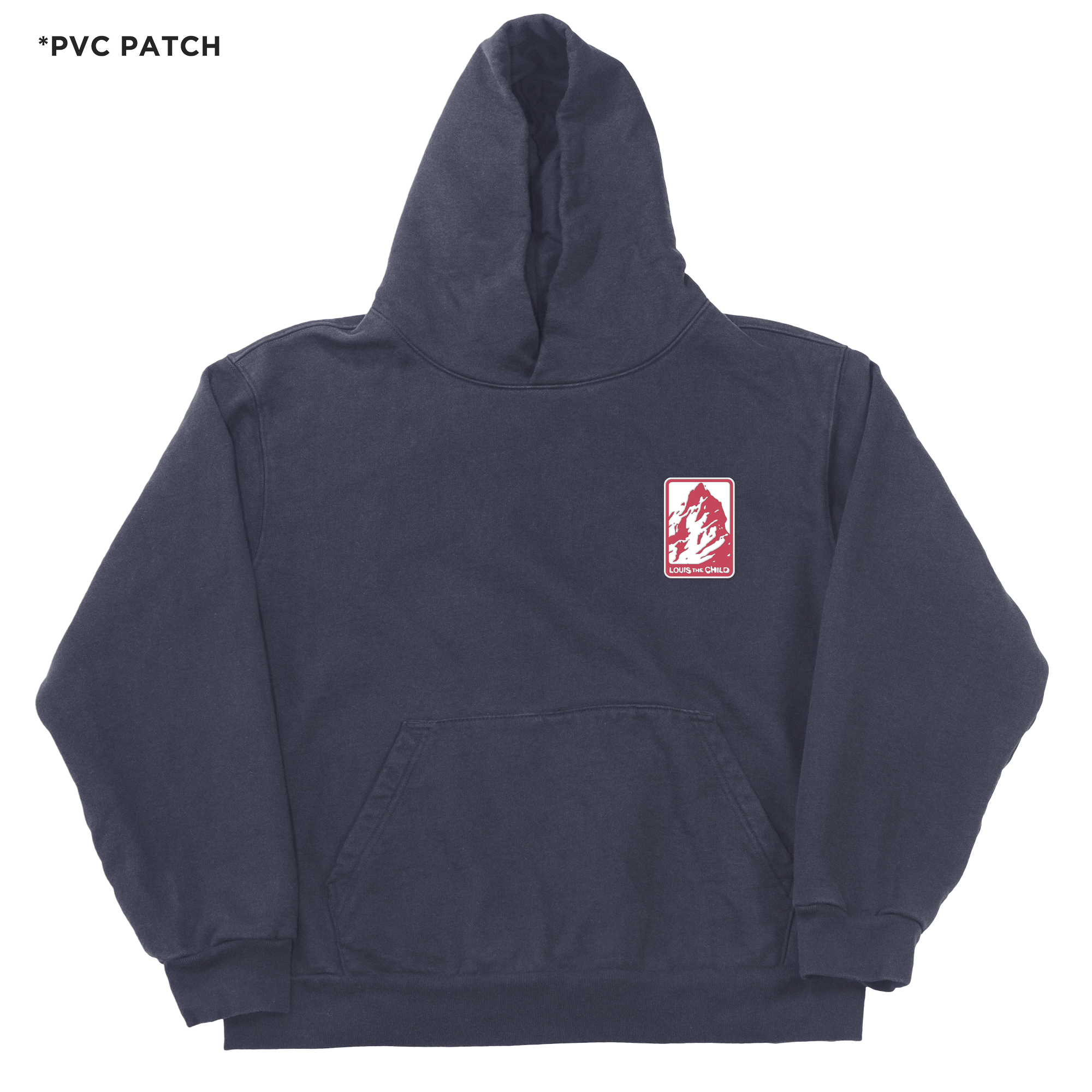 Red Rocks PVC Patch Hoodie