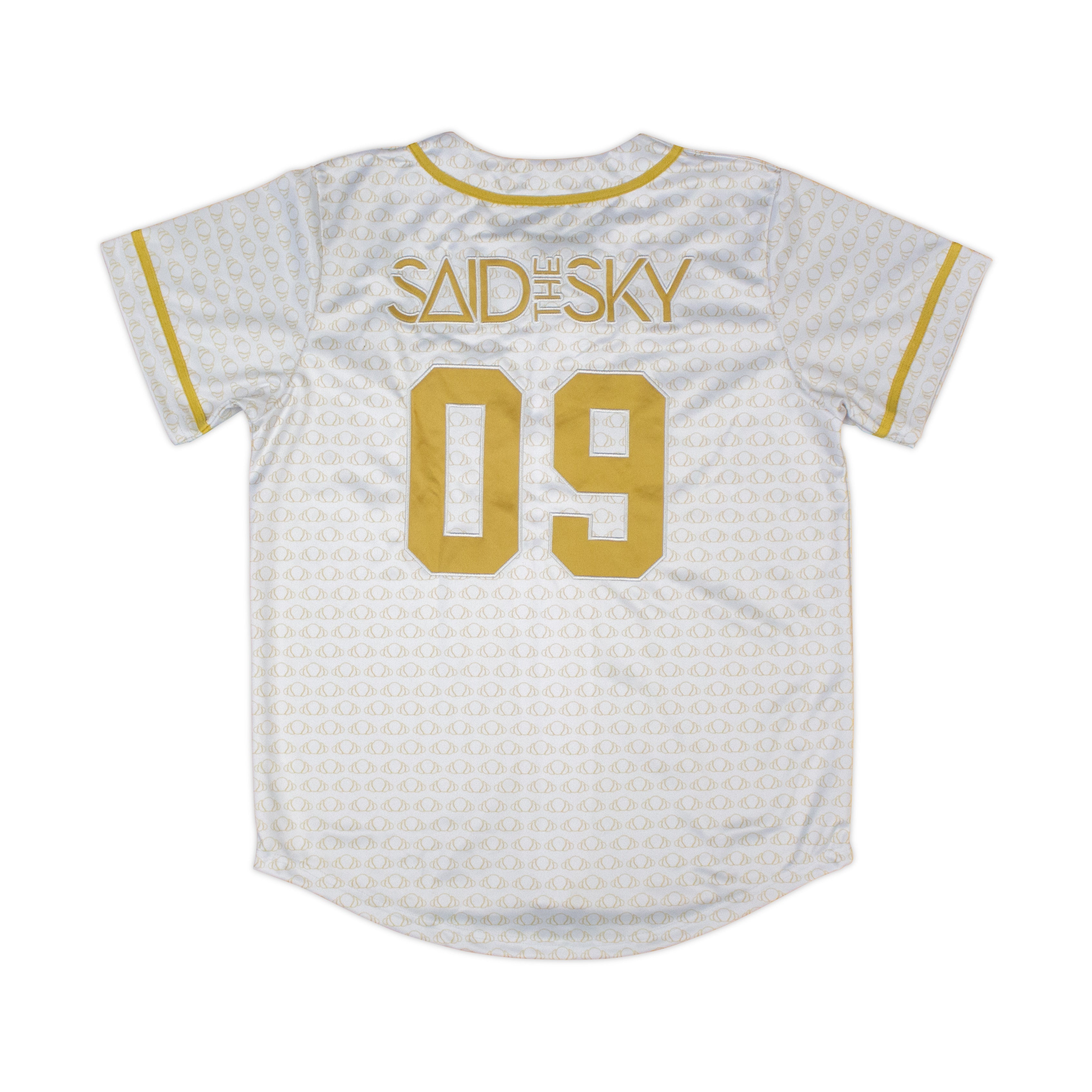 Baseball Jersey / White - Baseball Jersey -  Said the Sky-  Electric Family Official Artist Merchandise