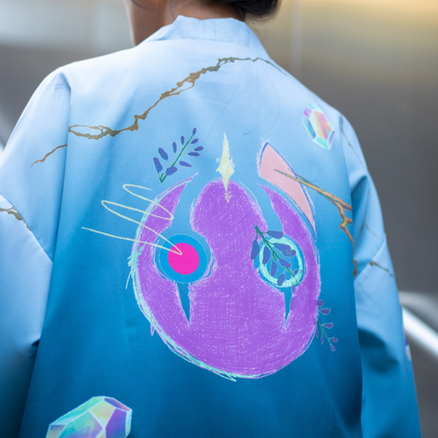 Dabin - Between Broken Haori Jacket - Kimono -  Dabin-  Electric Family Official Artist Merchandise