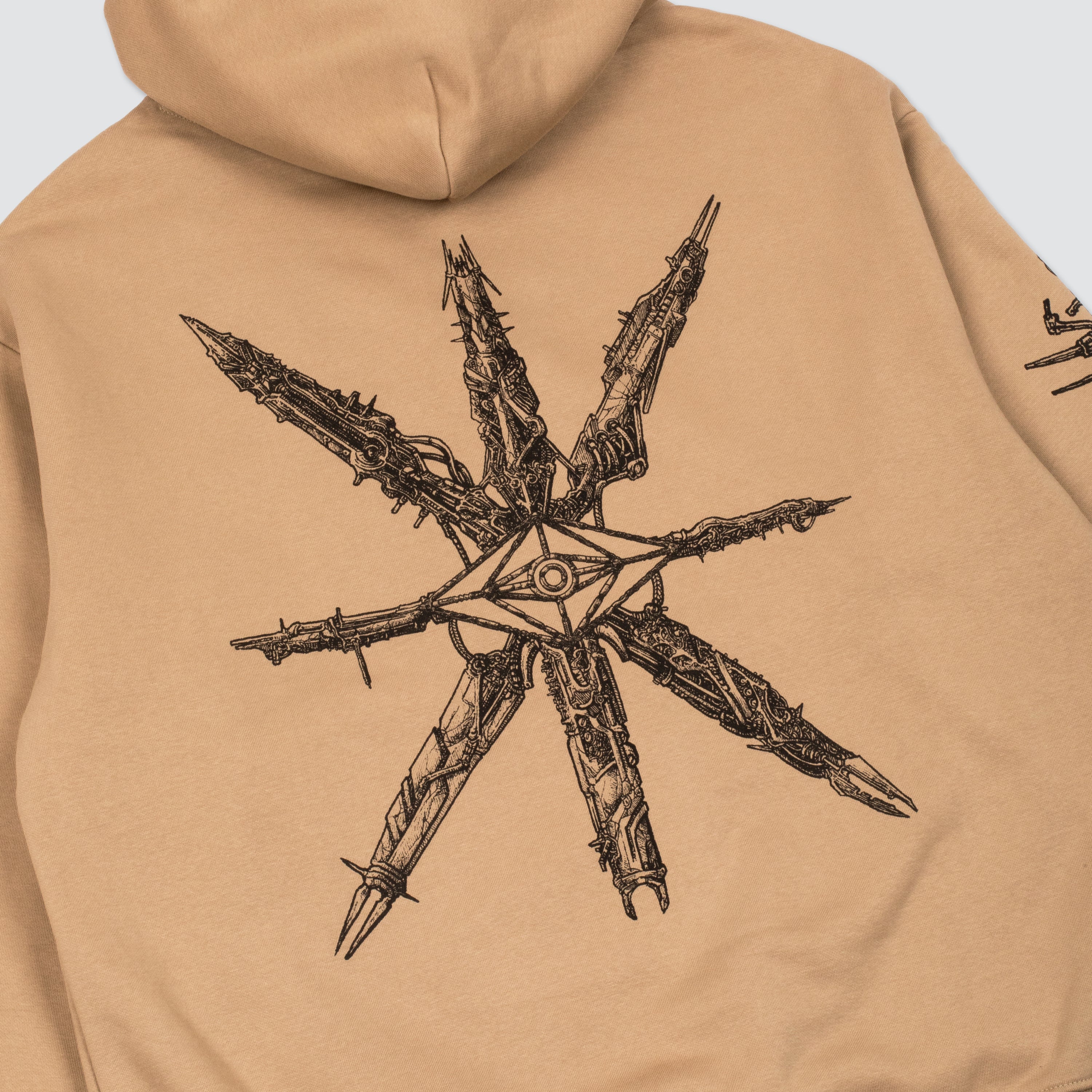 SAND MECHANICAL HOODIE (HEAVYWEIGHT)